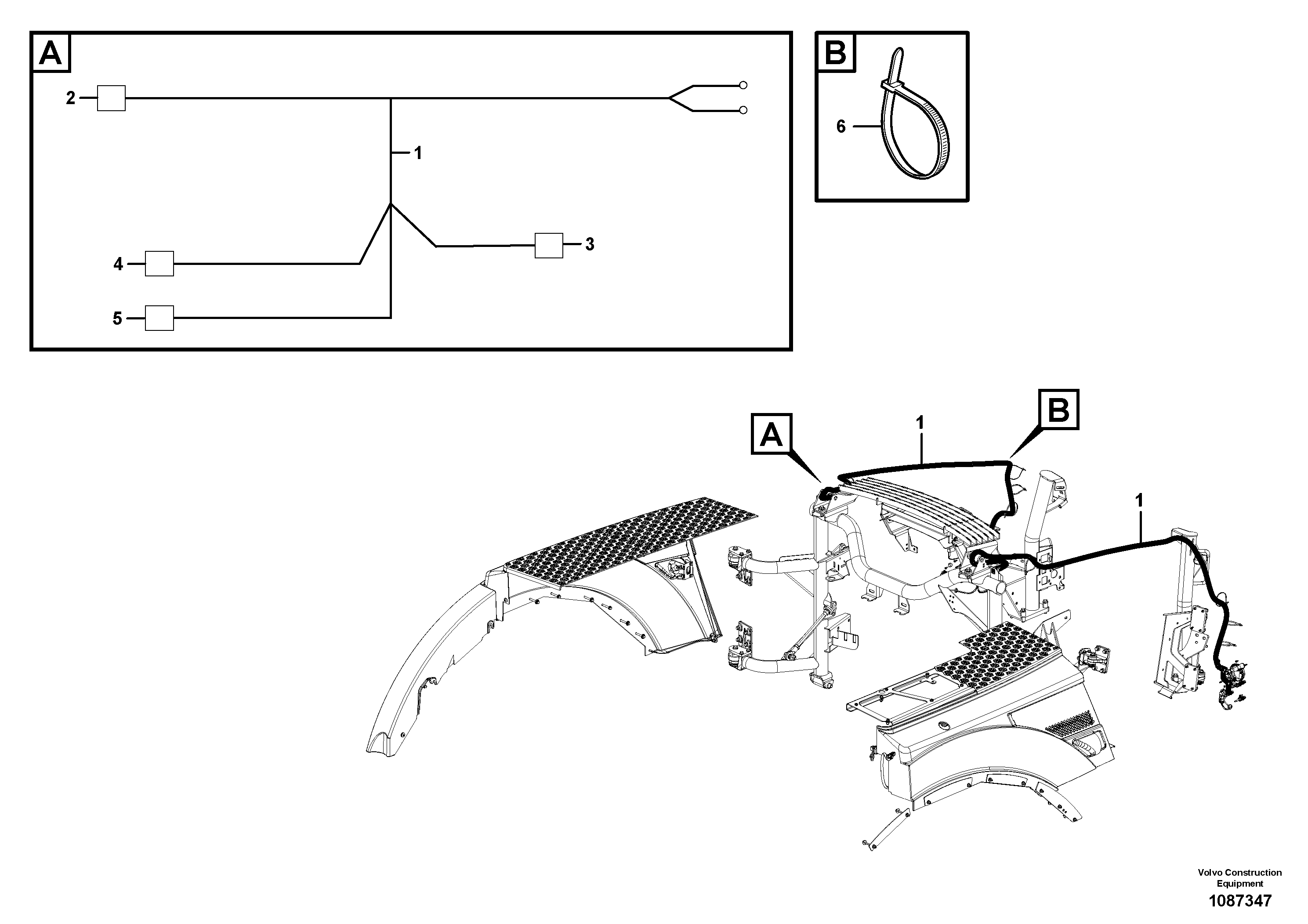 Support Leg VOE16910210 VOLVO