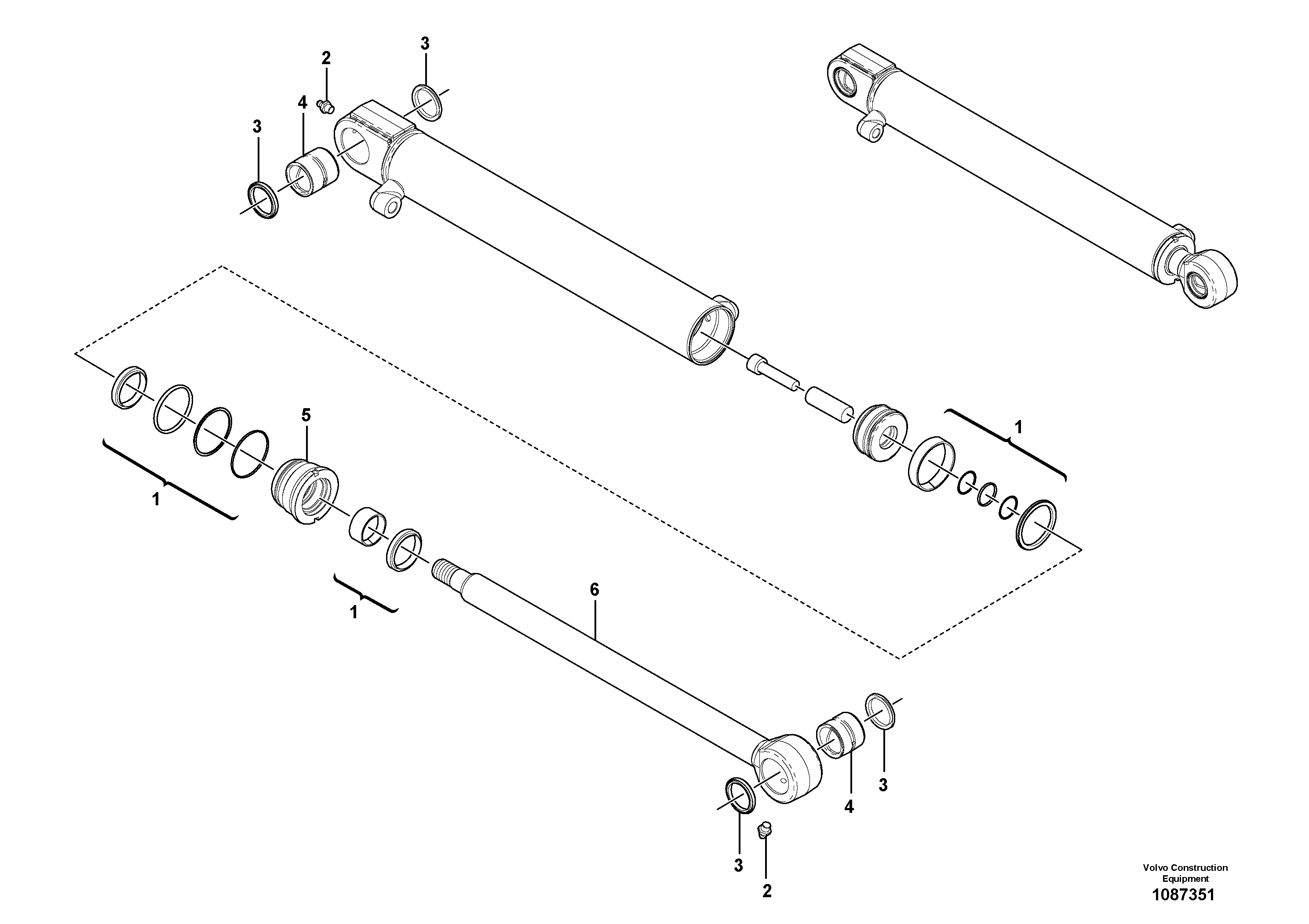 Safety Bolt VOE17488646 VOLVO