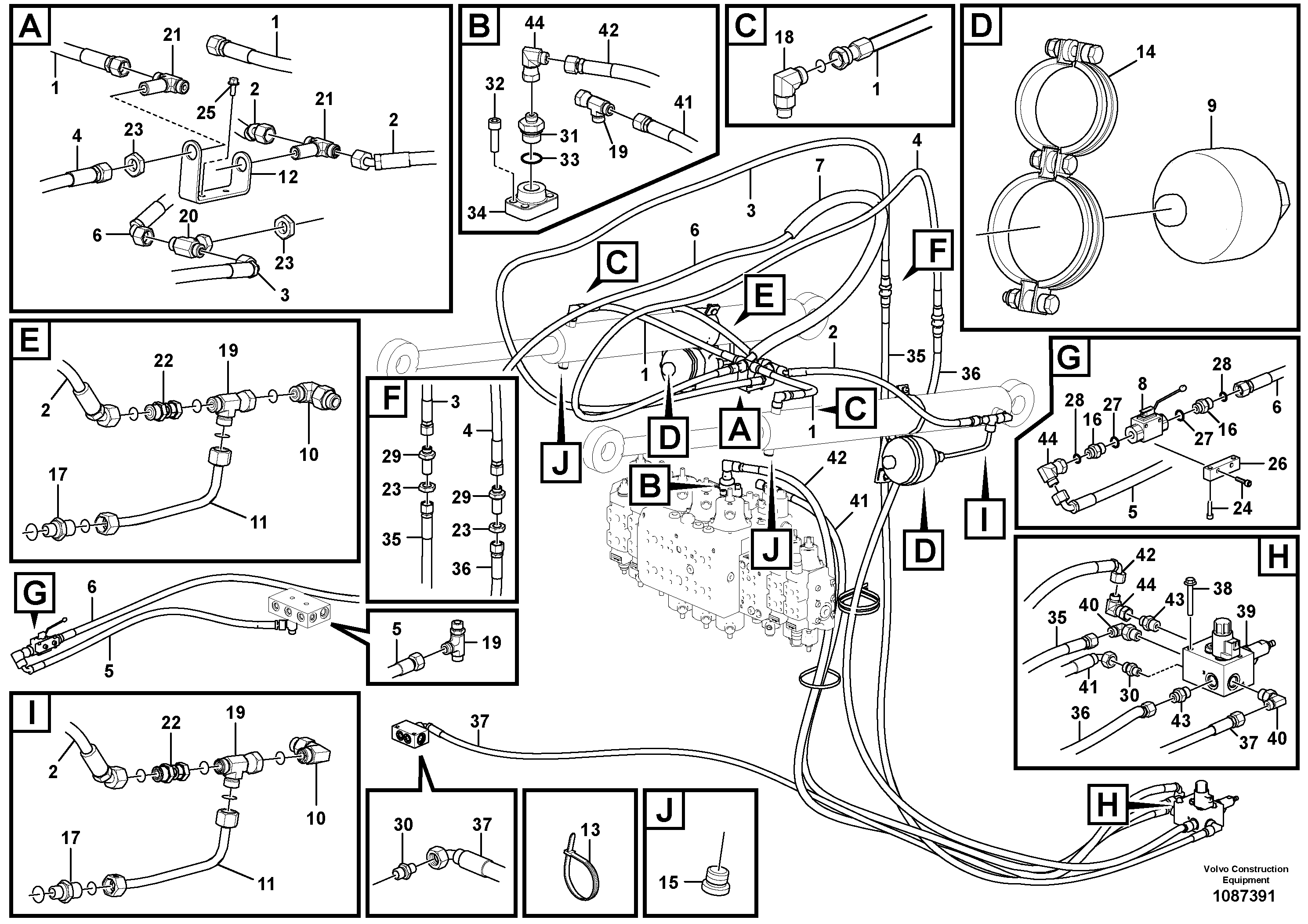Press. lim. valve VOE14707963 VOLVO