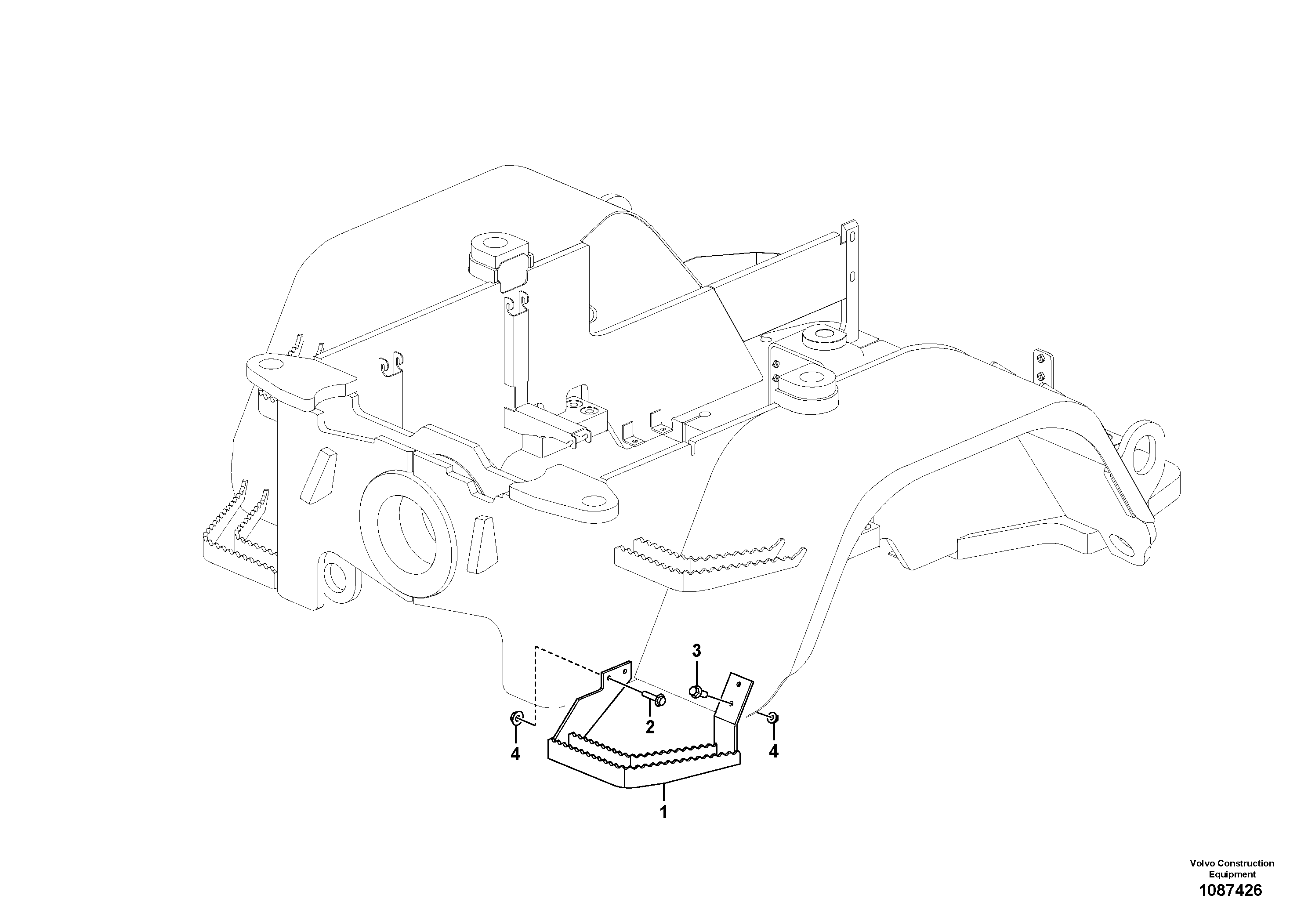 Fuel tank TEL/VOE15236240 VOLVO