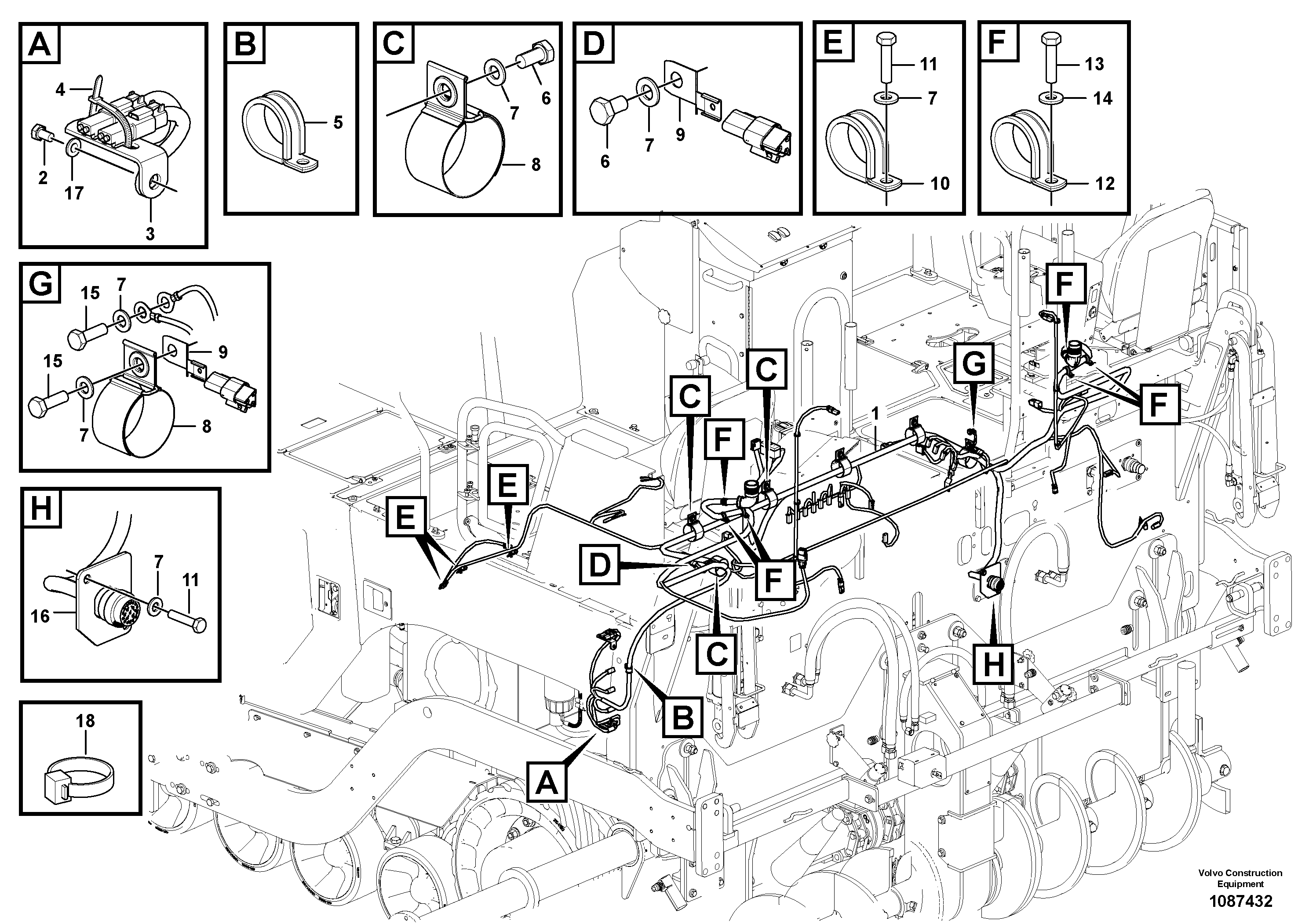 Support Leg VOE12800298 VOLVO