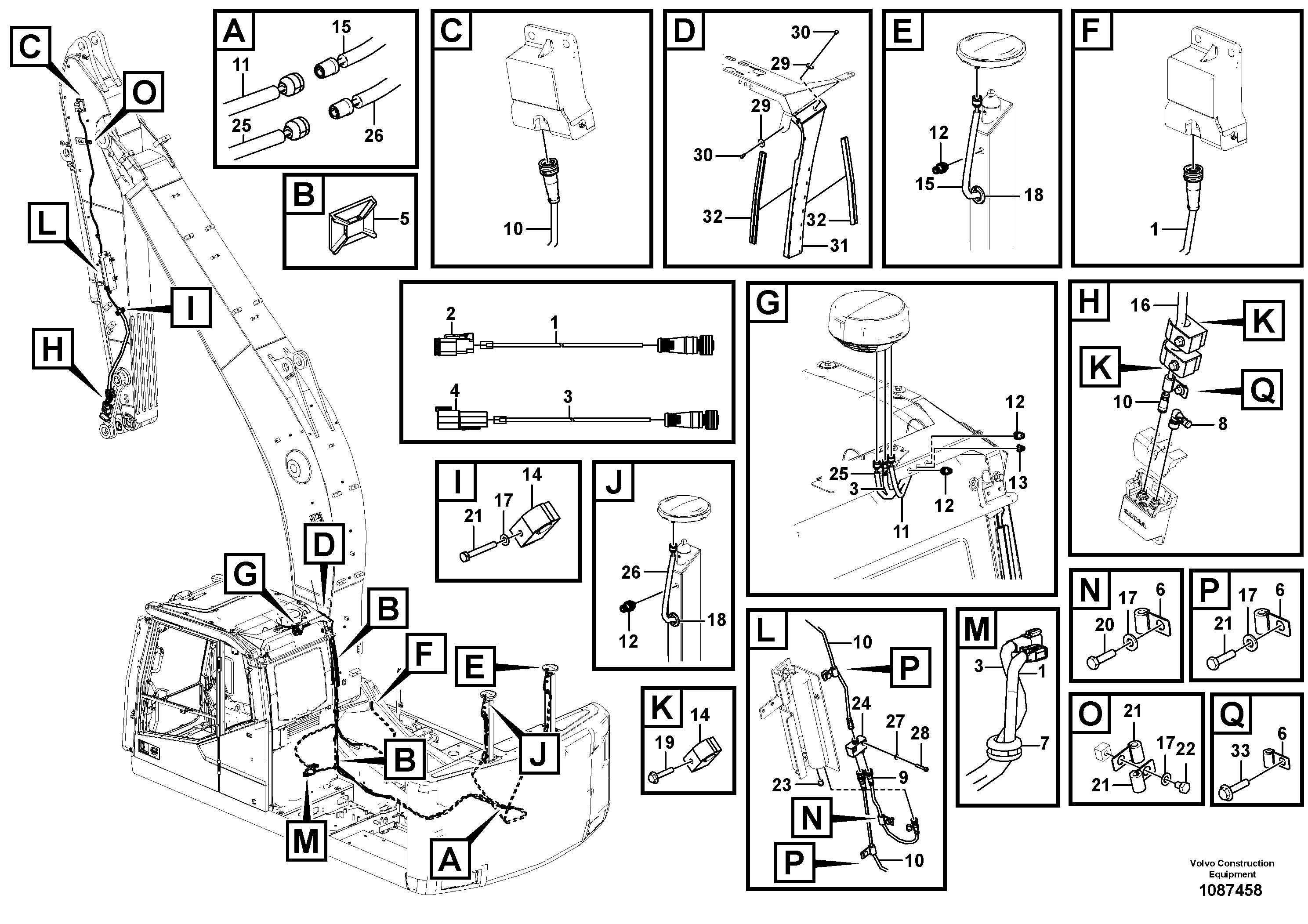 Range Cylinder VOE14708965 VOLVO