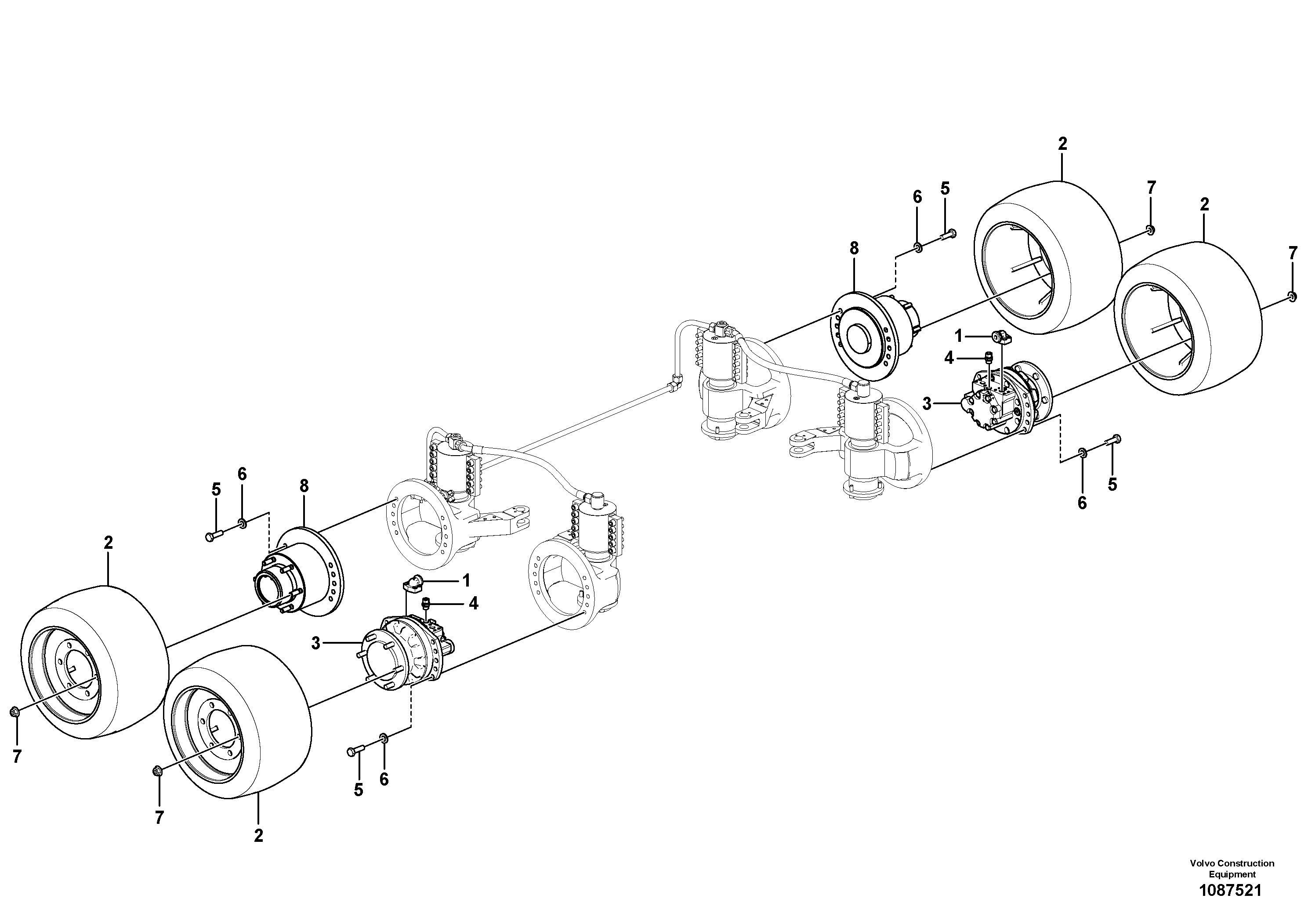 Ndl Roller Brg VOE60110653 VOLVO