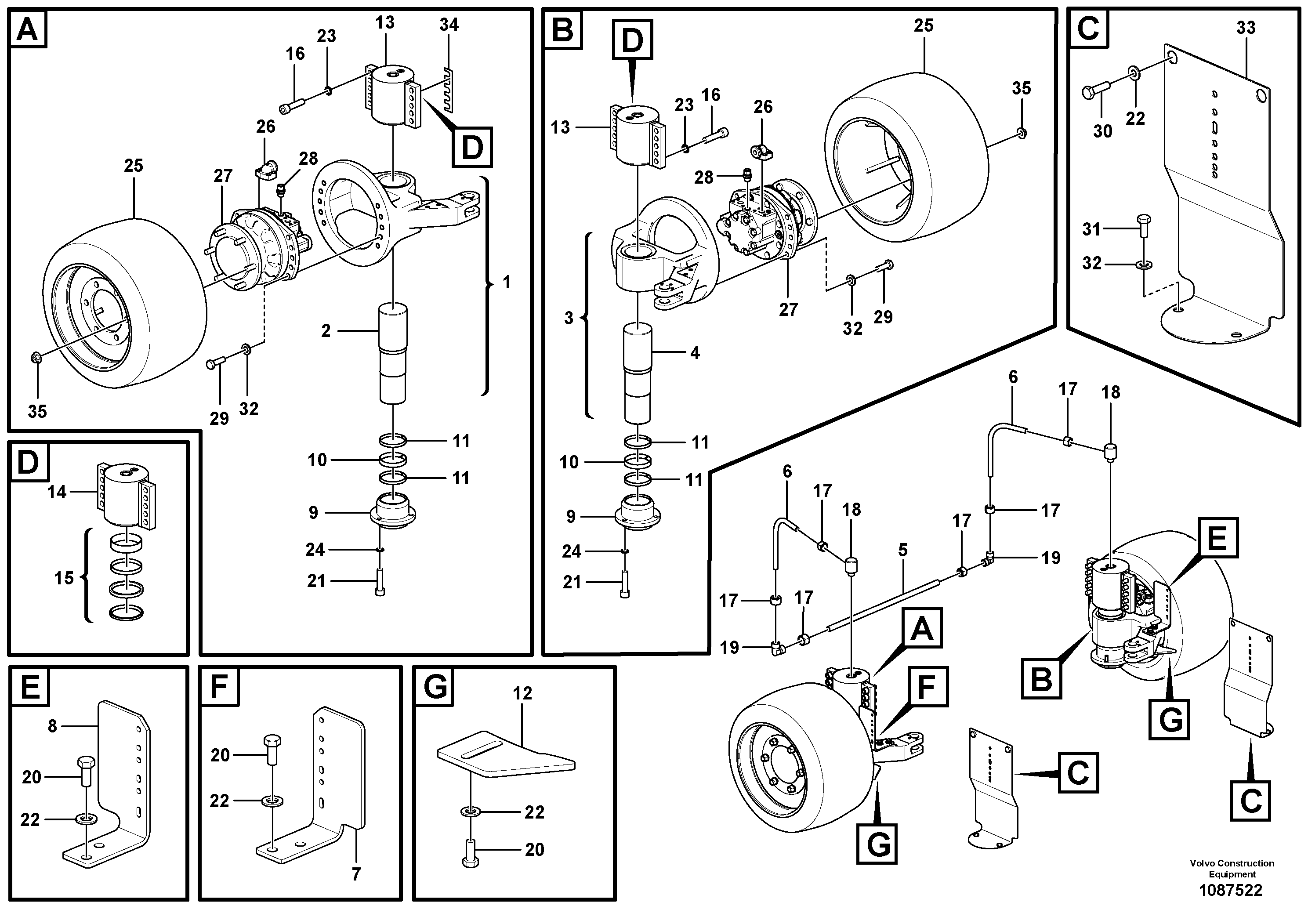 Angle Bracket VOE12817632 VOLVO