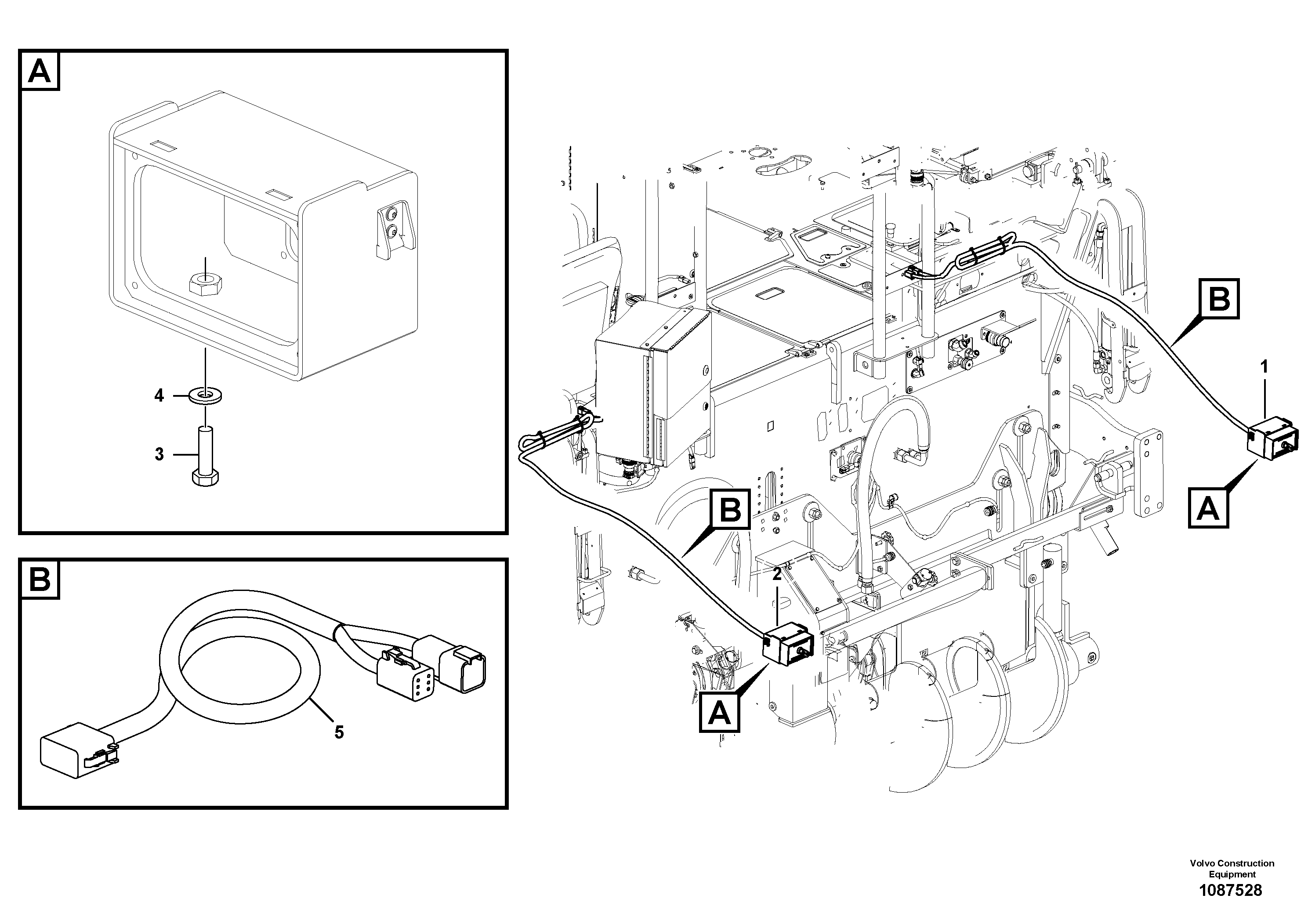Balancer gasket VOE12827216 VOLVO