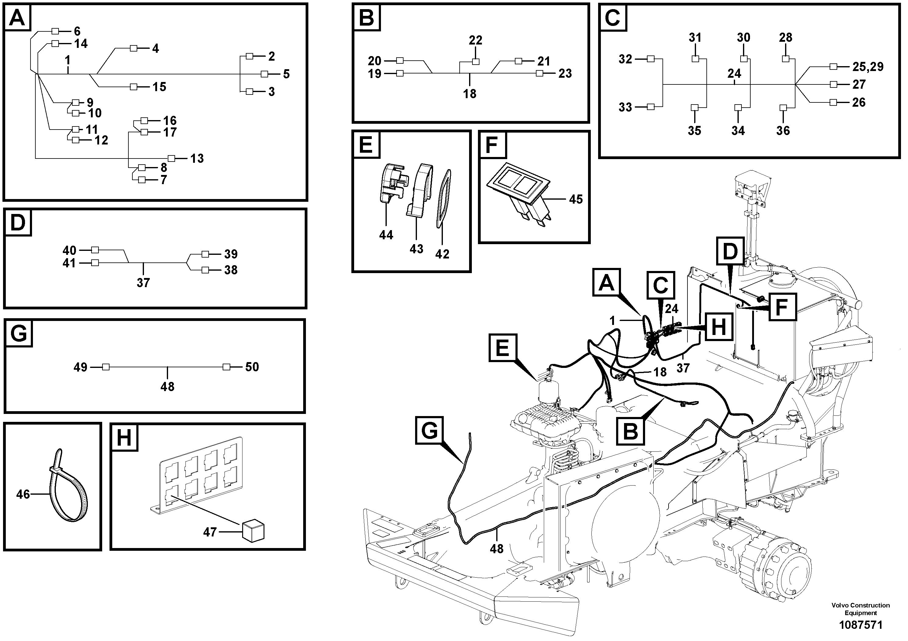 Support Section VOE11709654 VOLVO