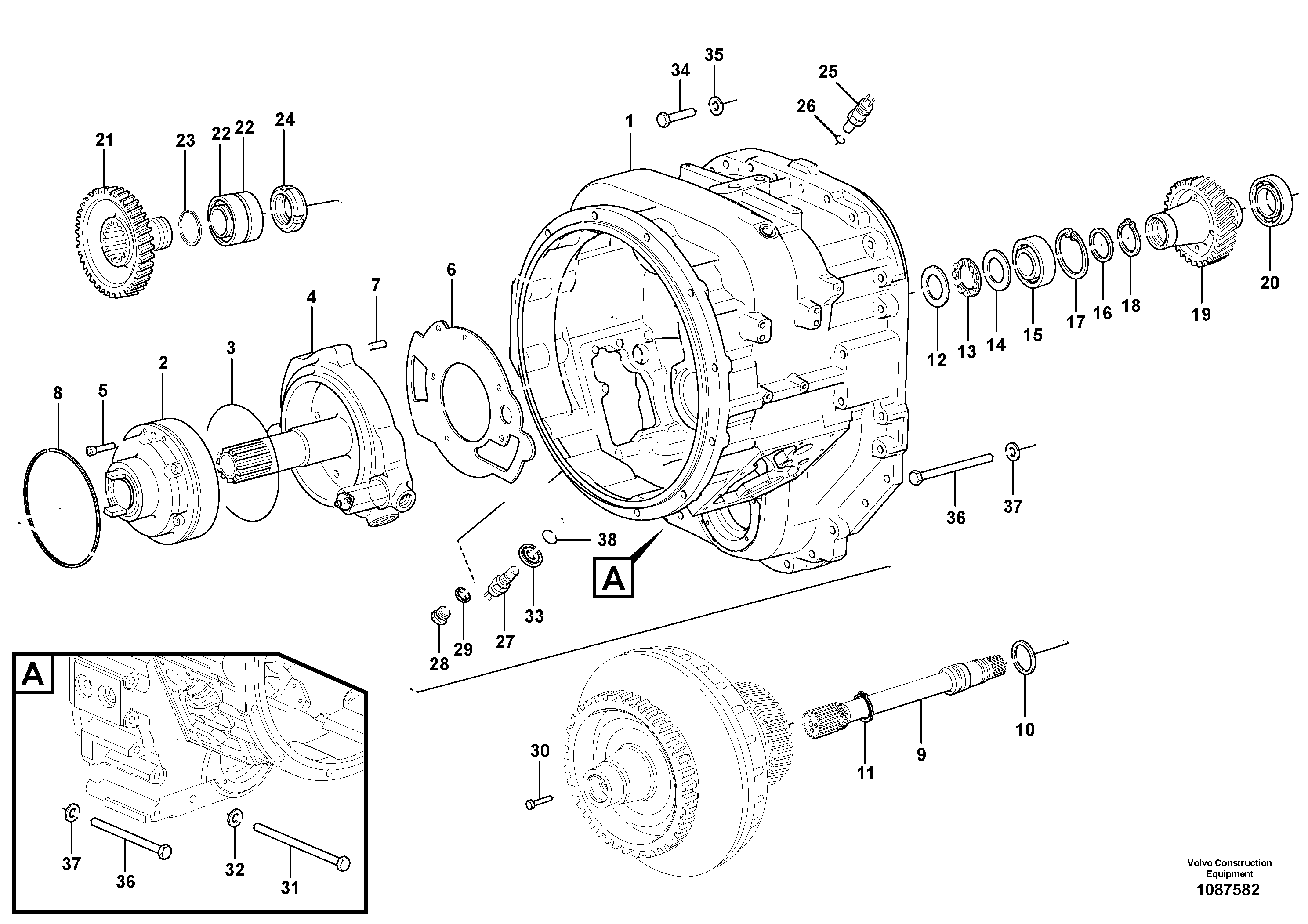 O-ring VOE955995 VOLVO
