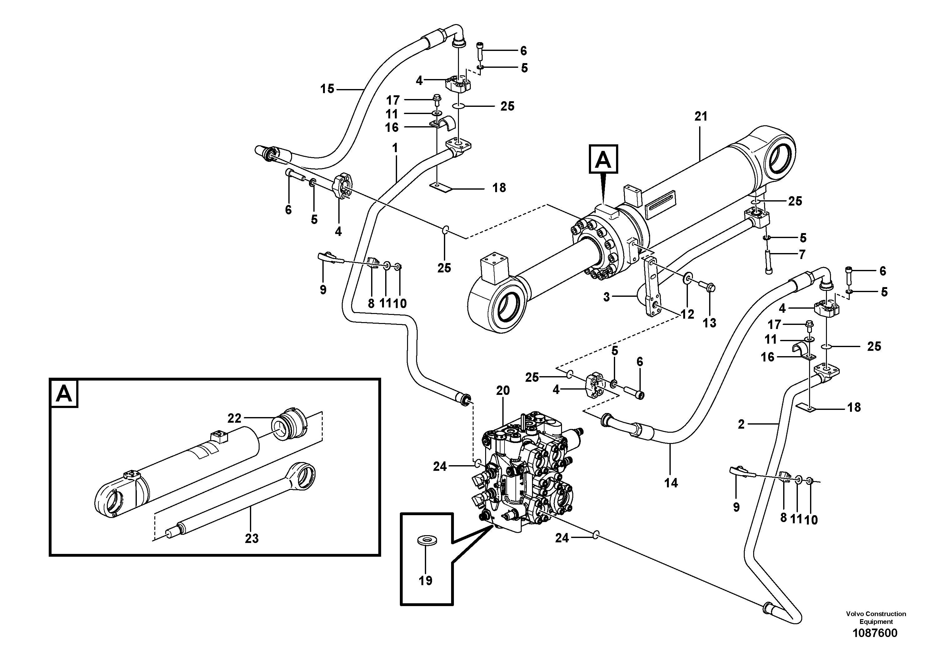 Ключевой жетон VOE17455175 VOLVO