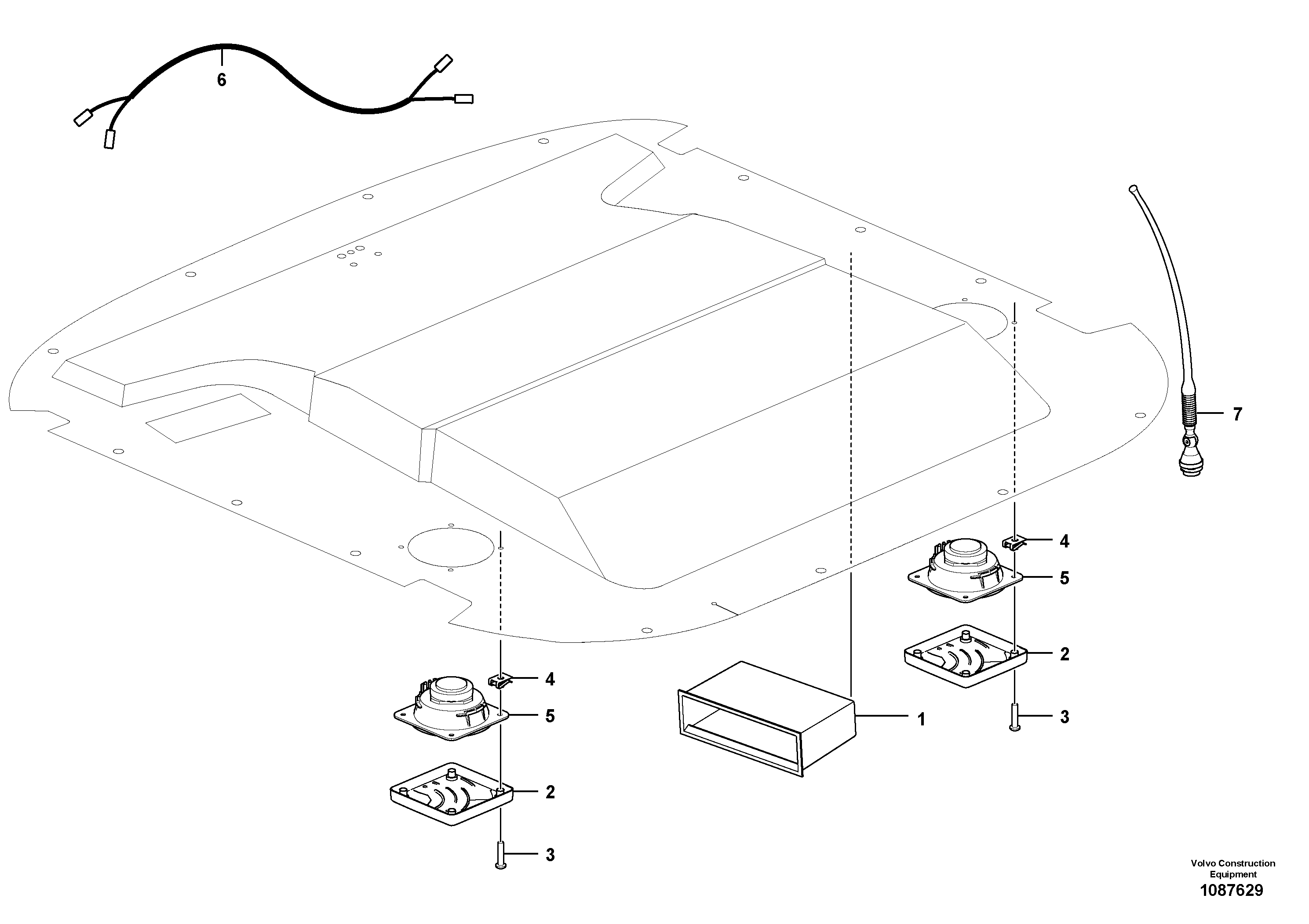 Floor Outlet VOE20741835 VOLVO