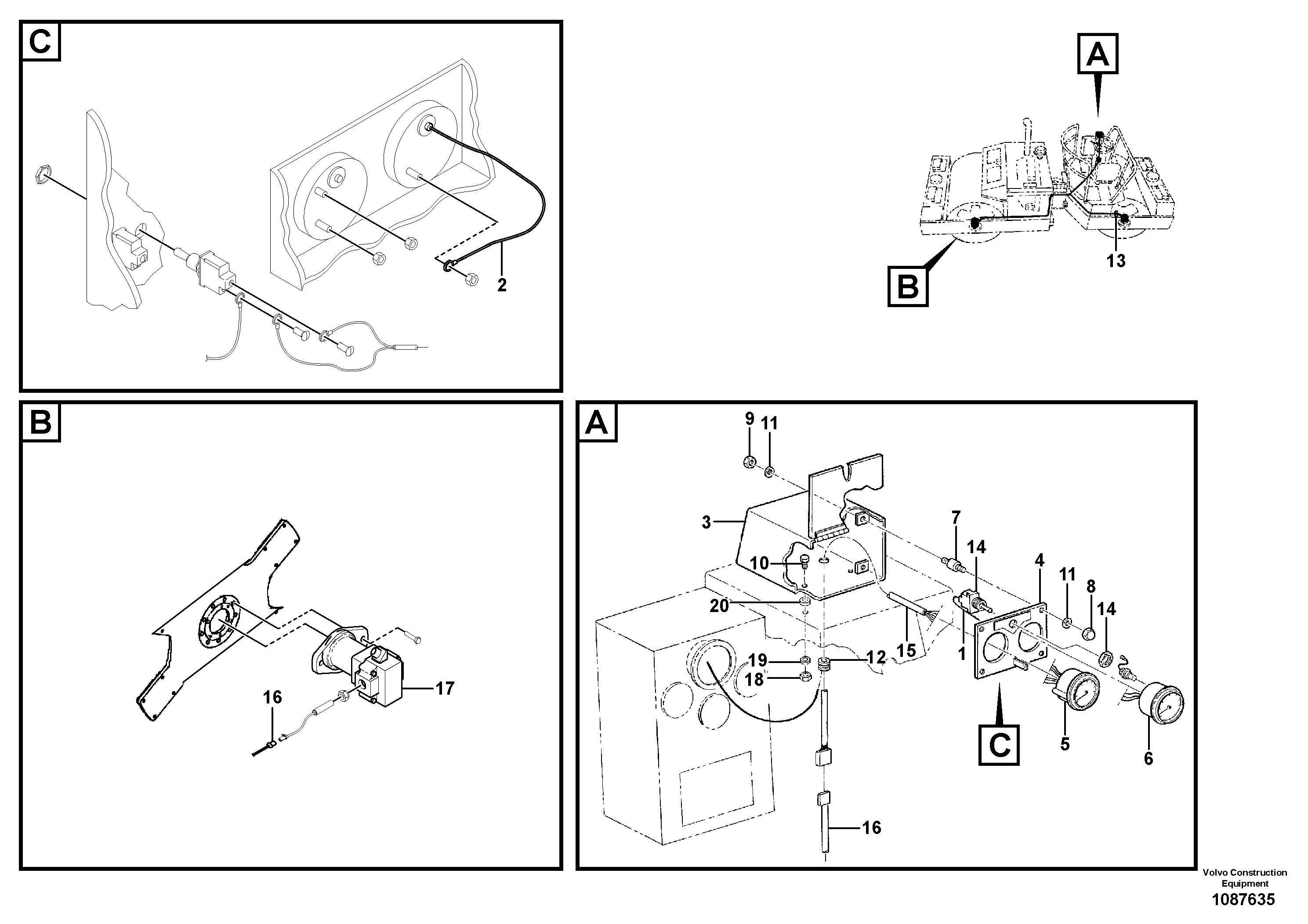 Support Leg VOE12796147 VOLVO