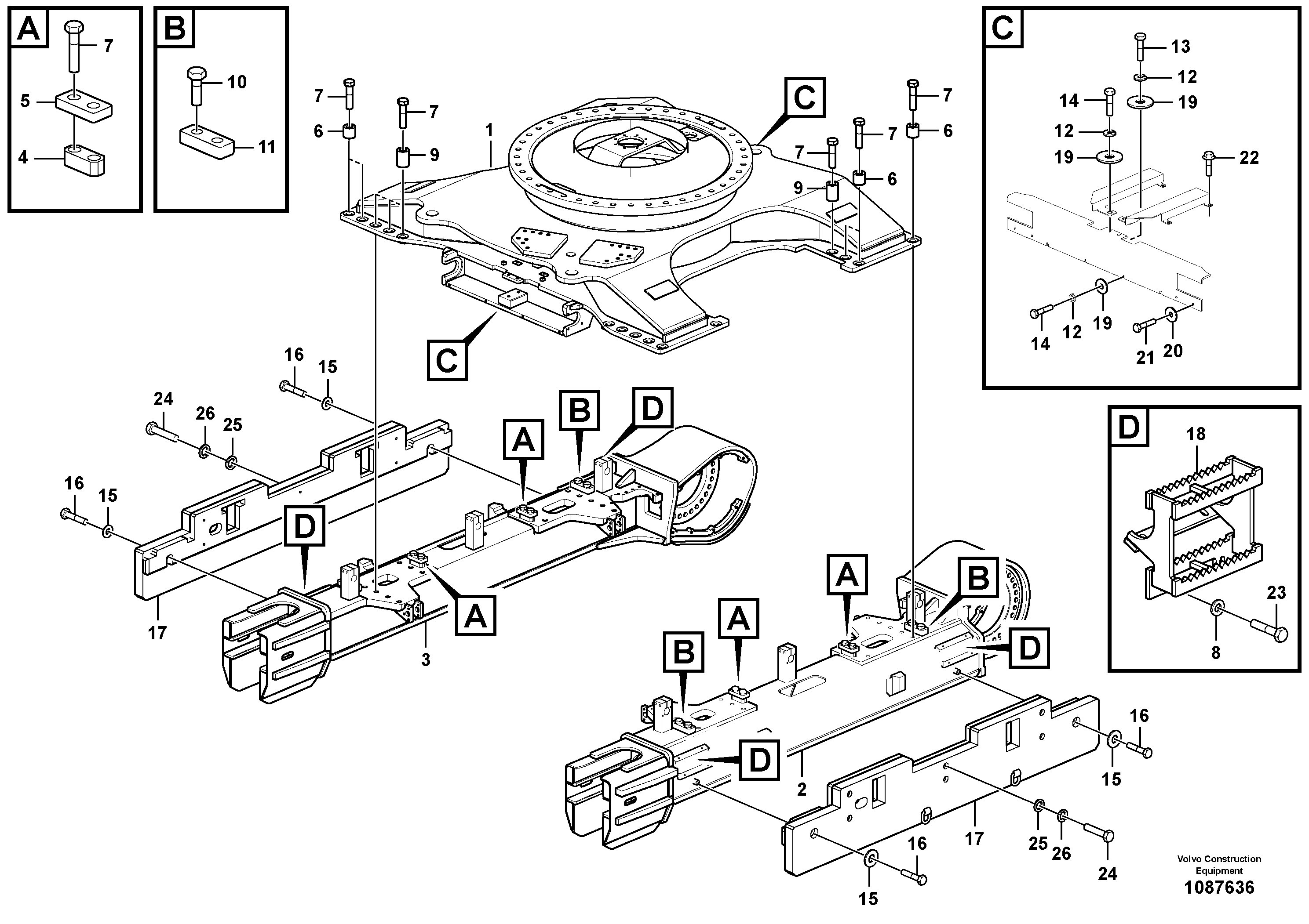 Frame VOE14713840 VOLVO