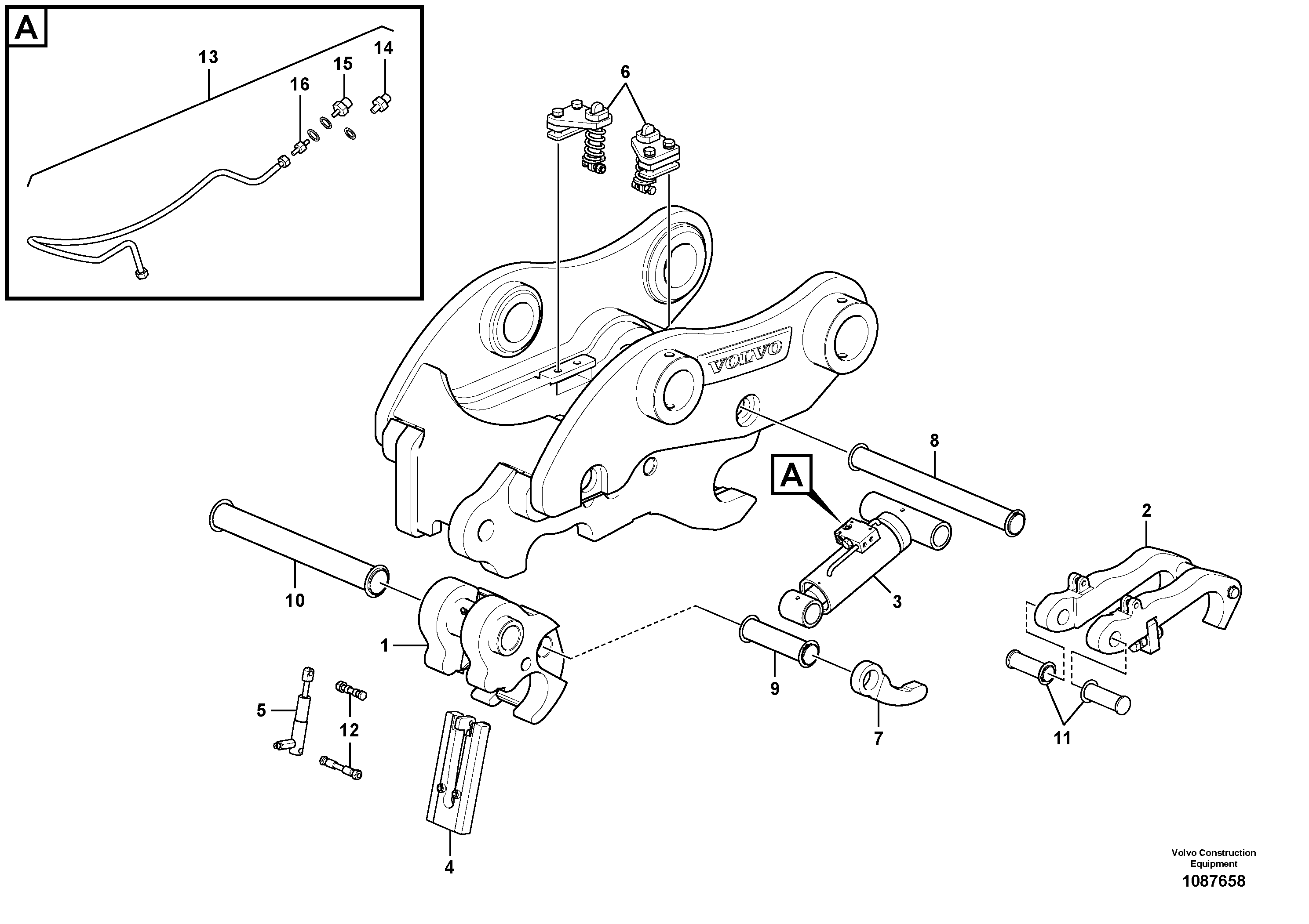 Hydraulic Valve VOE14711157 VOLVO