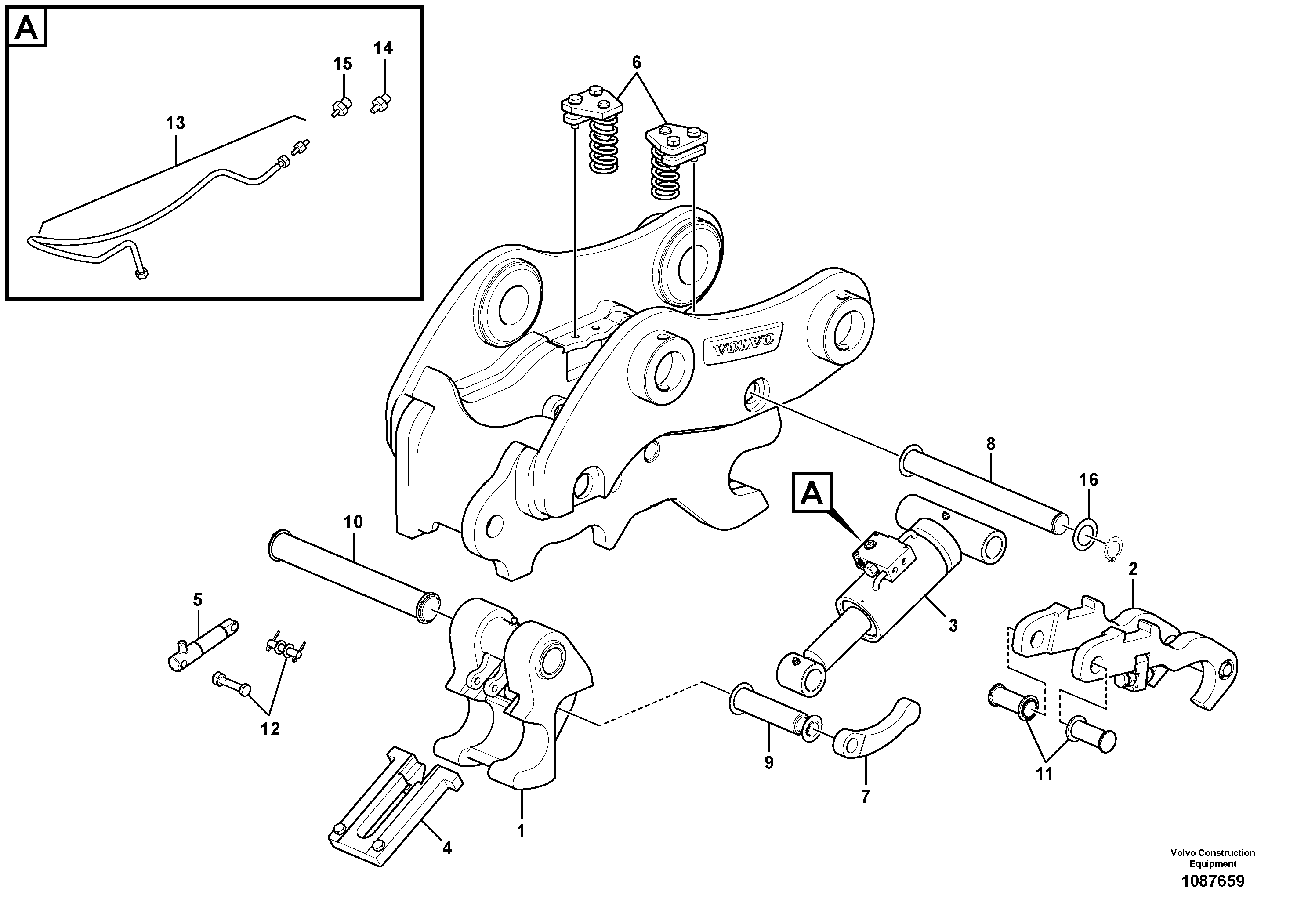 Swg Lk Cylinder VOE14687289 VOLVO