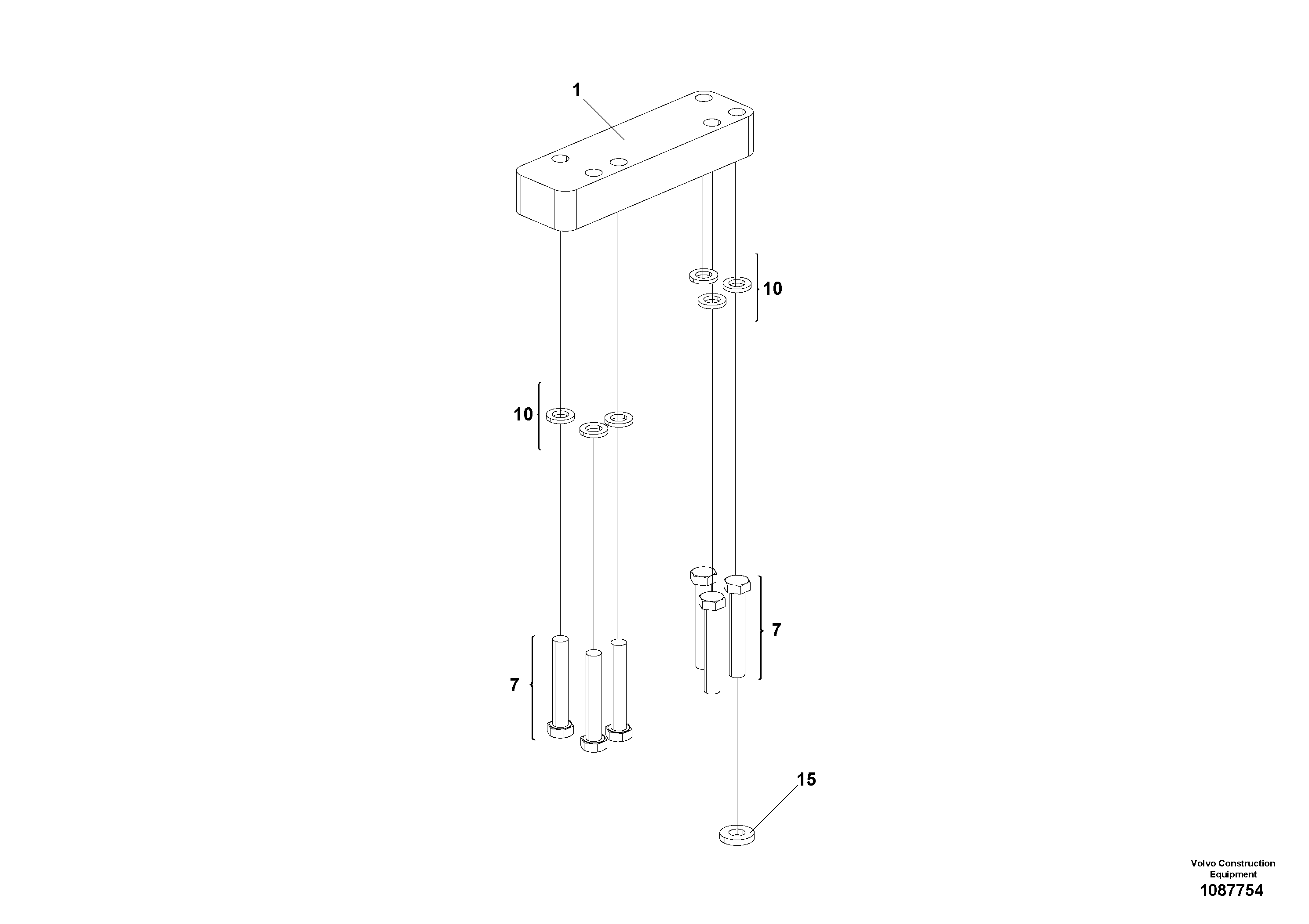 Digging Arm RM58833500 VOLVO
