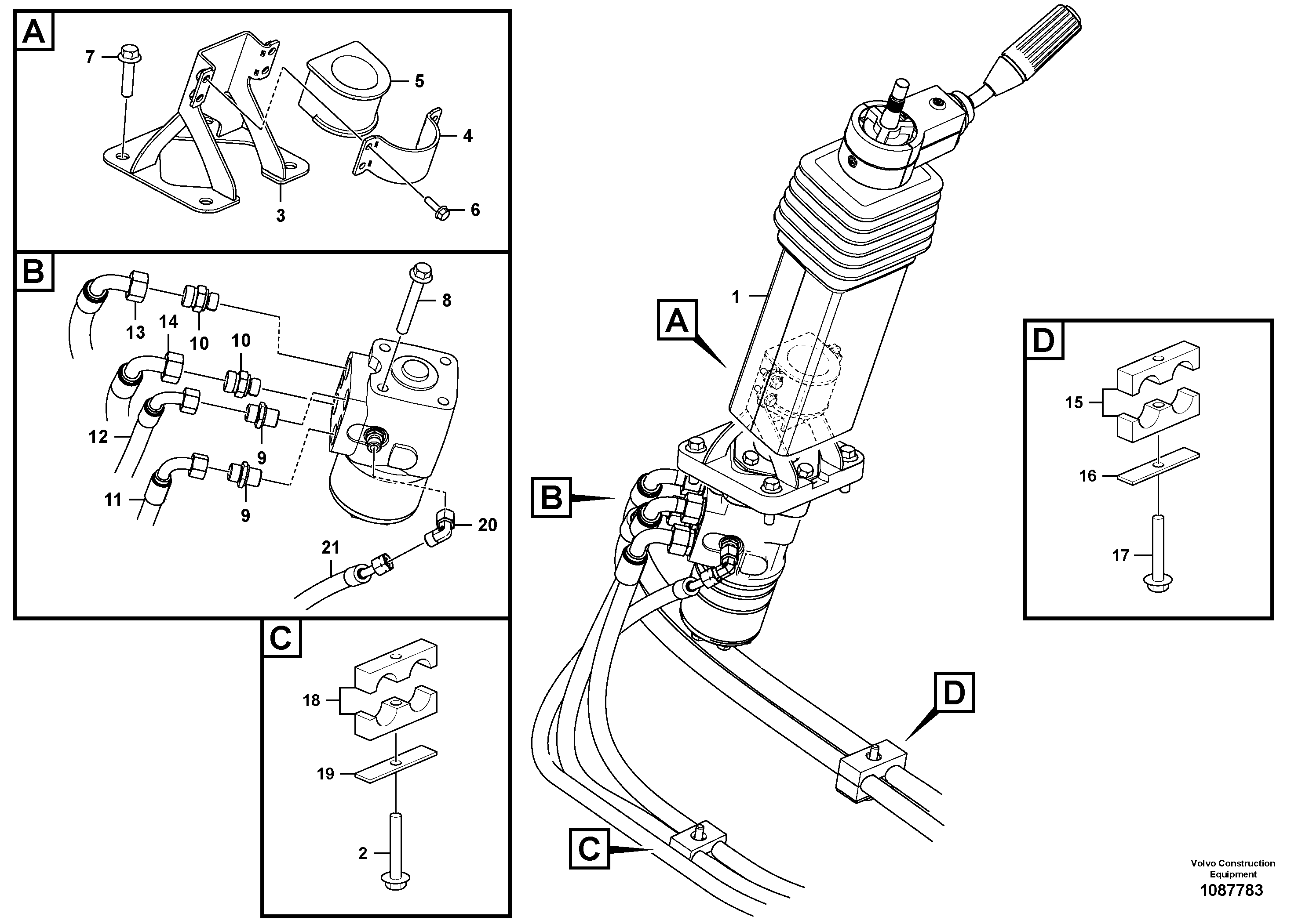 Timing gear casing VOE15227463 VOLVO