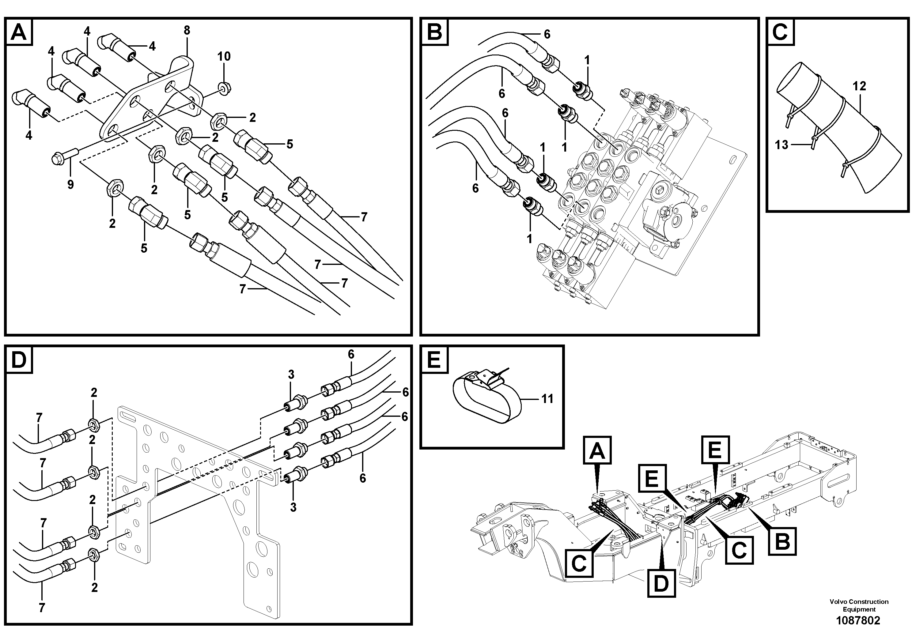 Timing gear casing VOE16239531 VOLVO