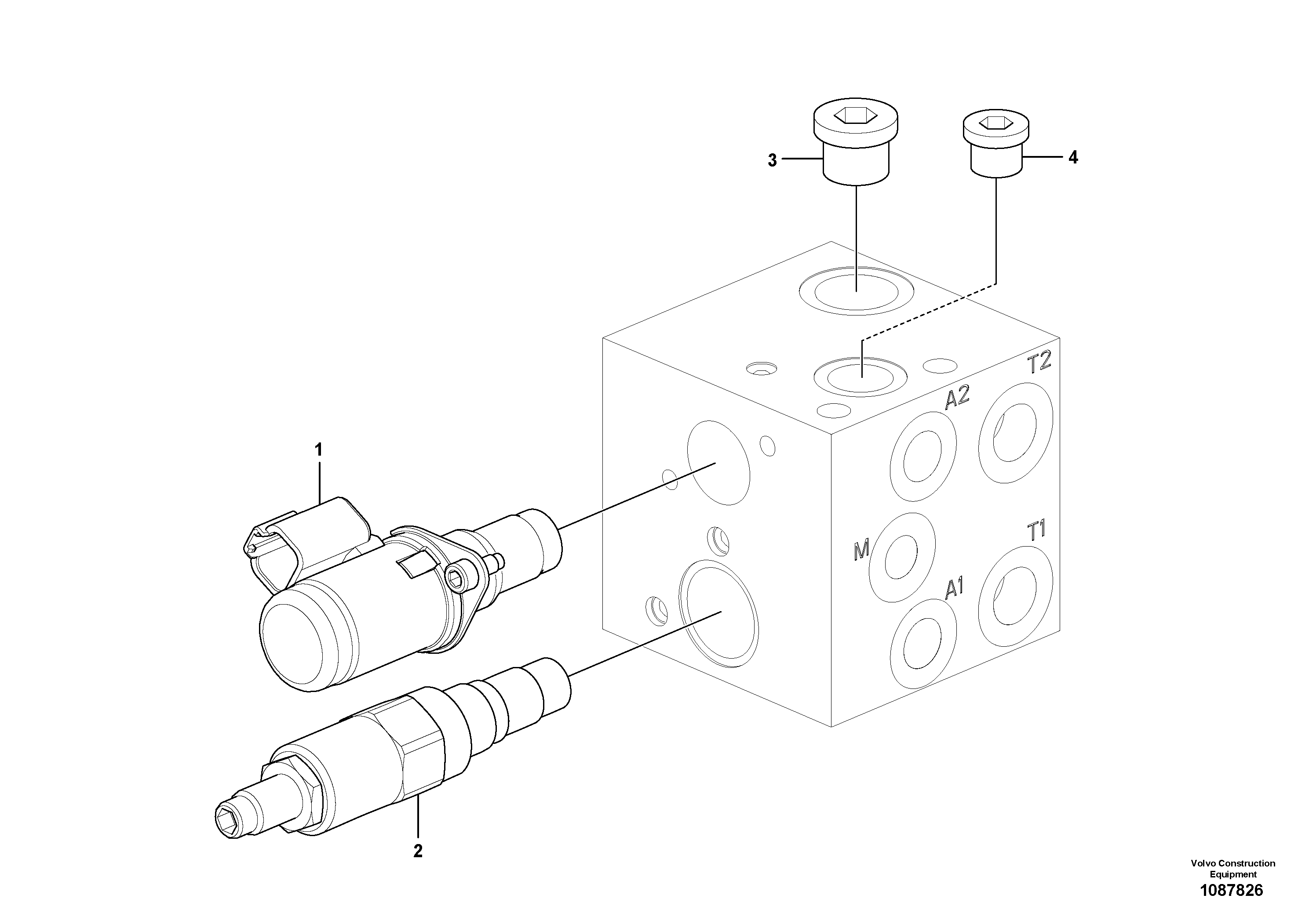 Bearing ring VOE17440357 VOLVO