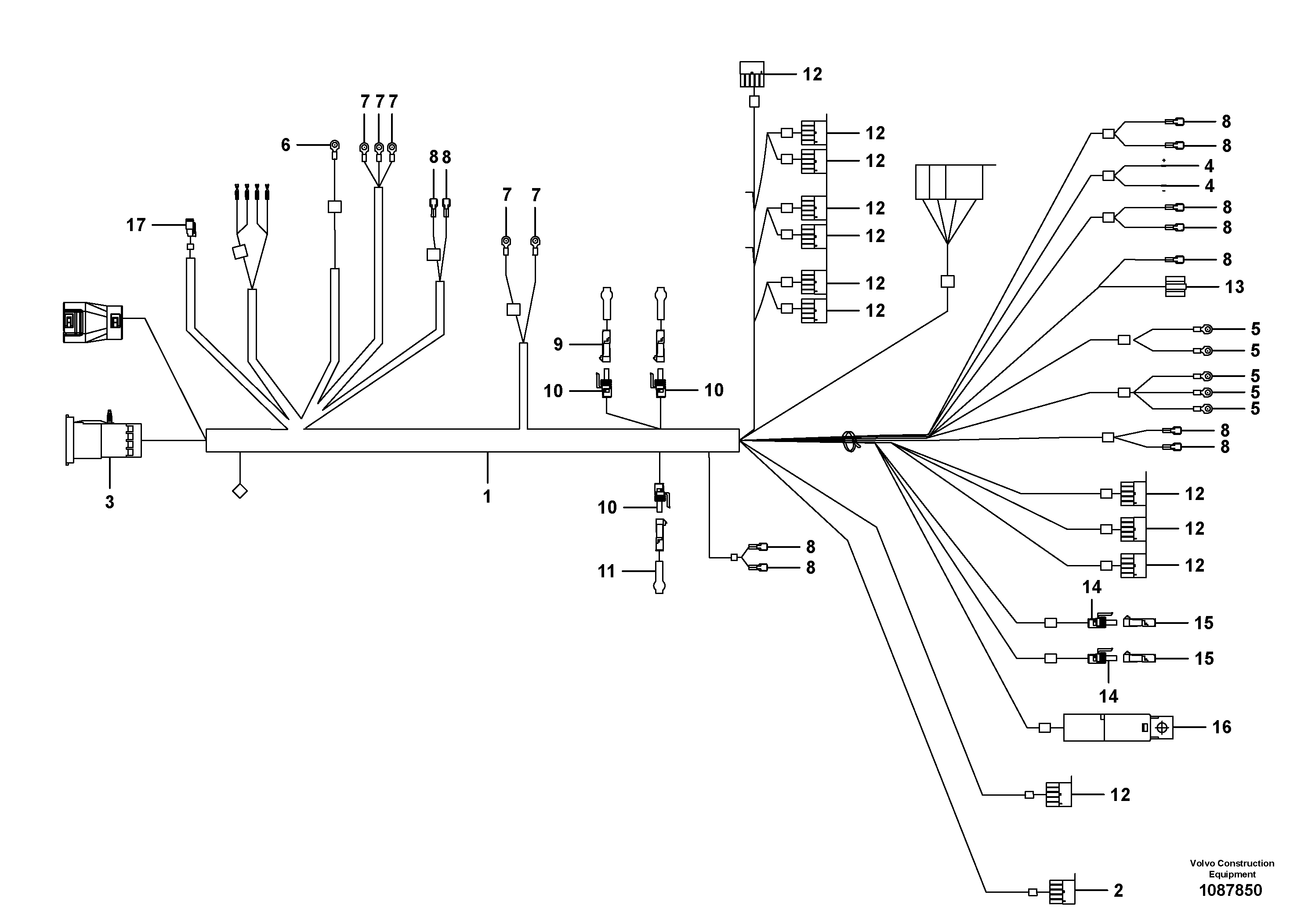 Radio Support VOE970794 VOLVO
