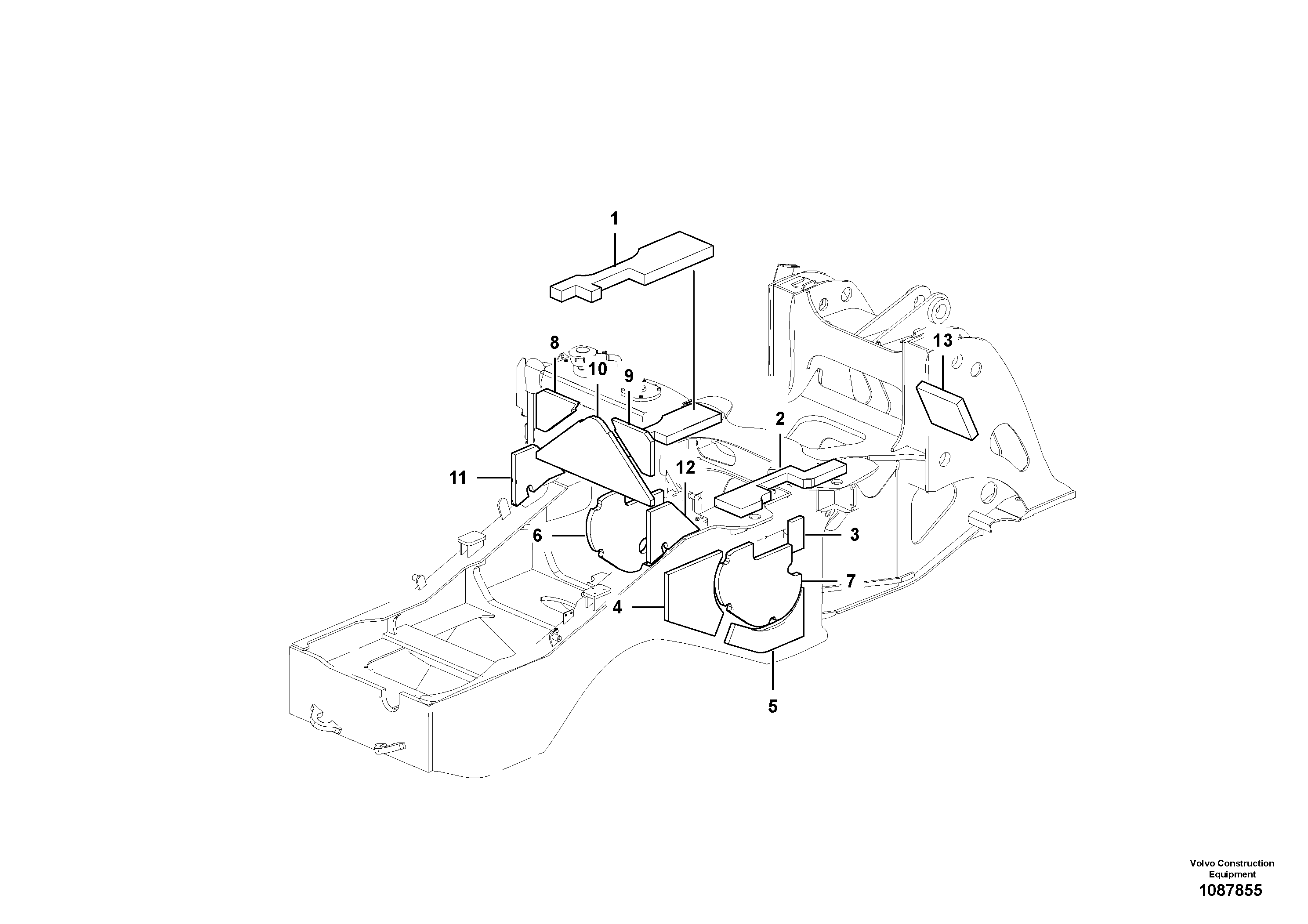 Tab Washer VOE16058924 VOLVO