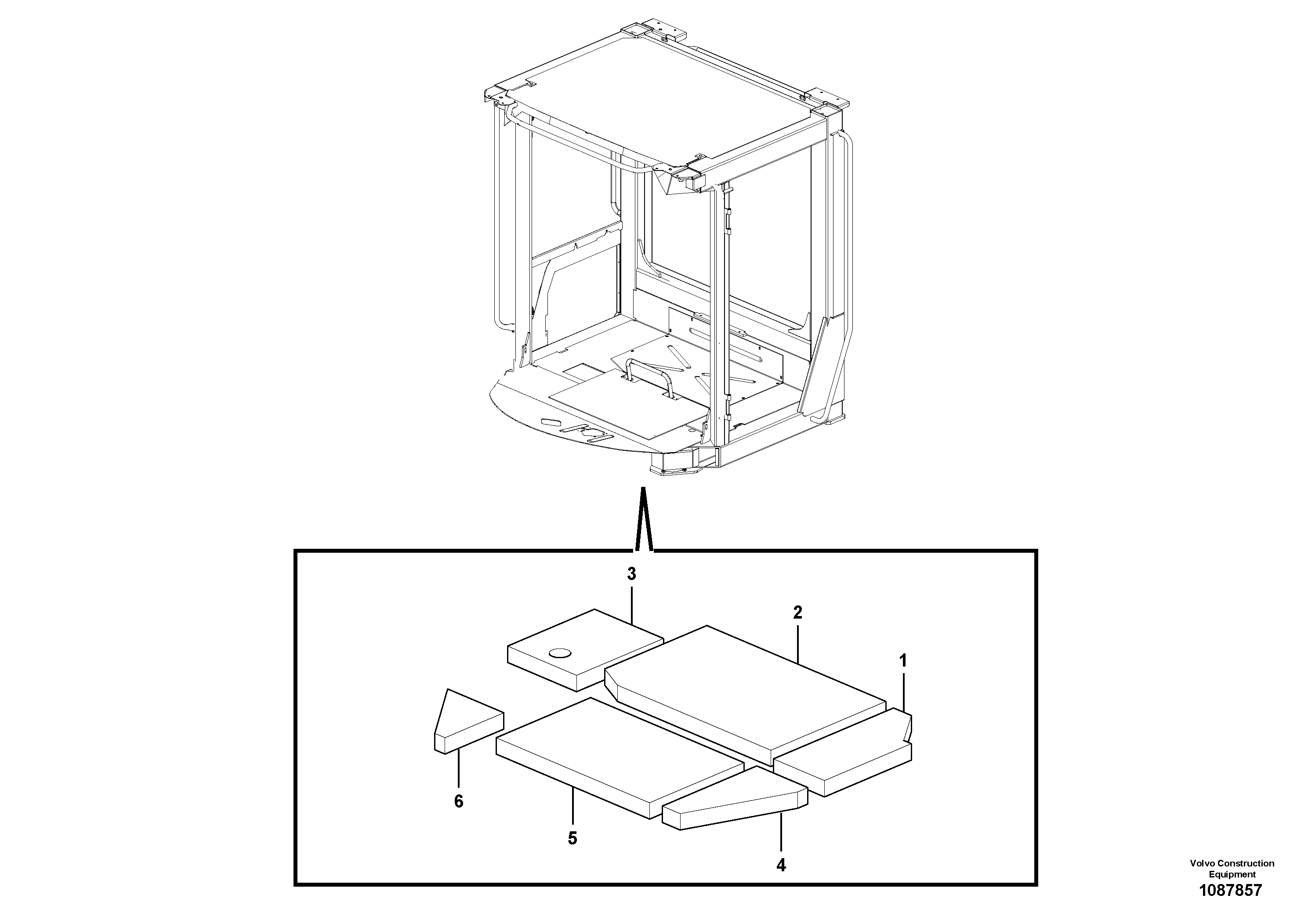 Tab Washer VOE16058040 VOLVO