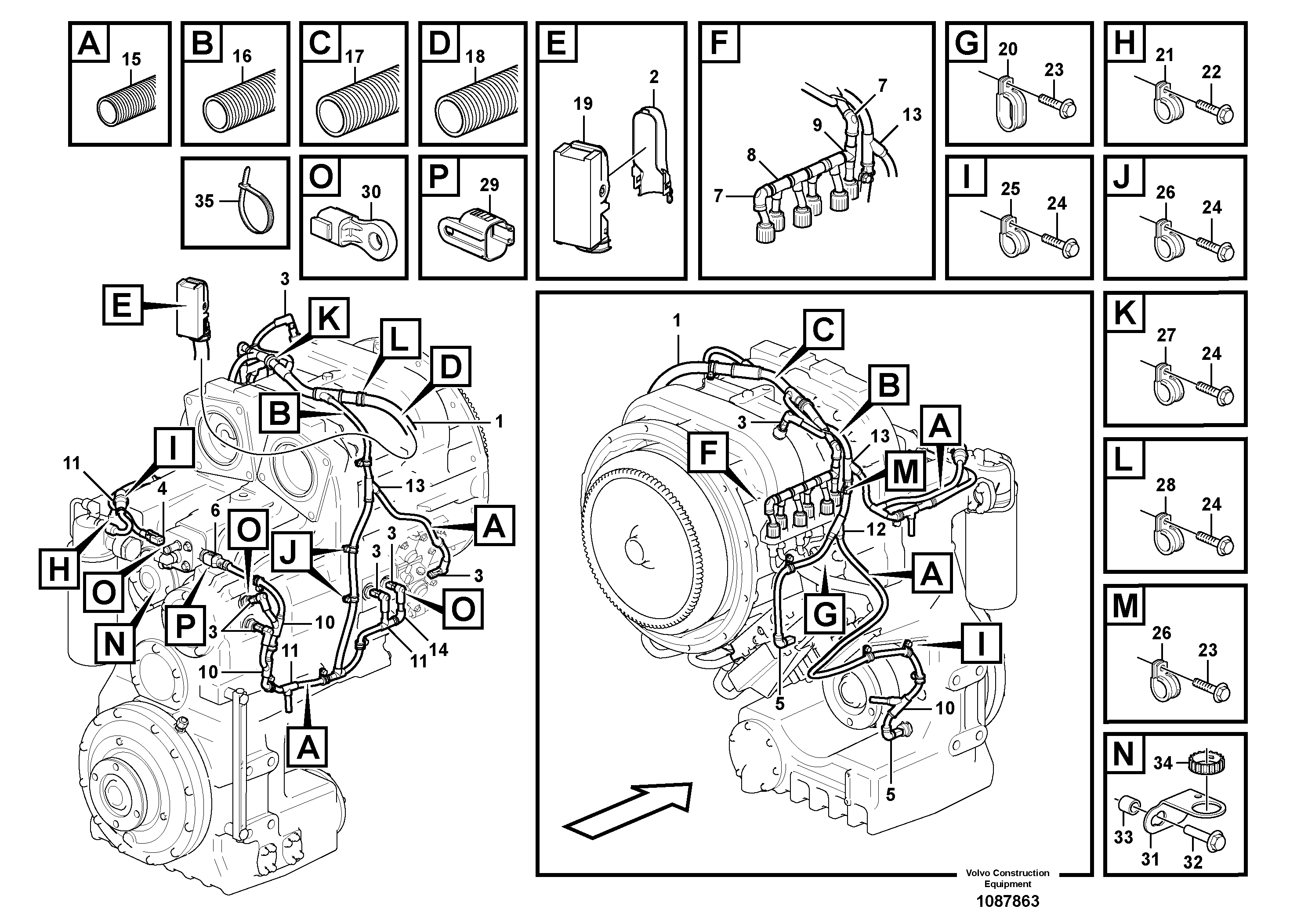 Support Leg VOE17438114 VOLVO