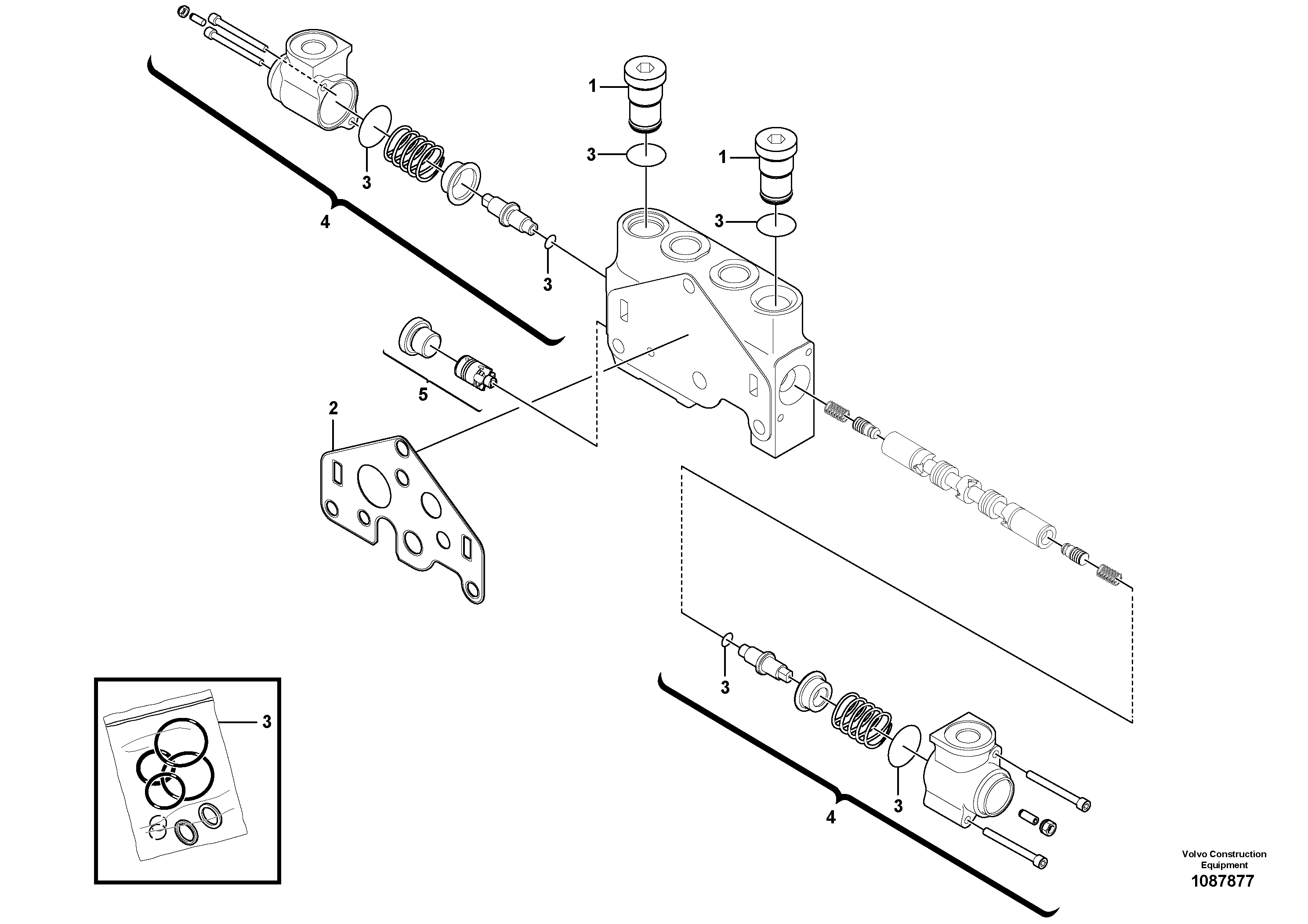 Water Pump Gear VOE17420194 VOLVO