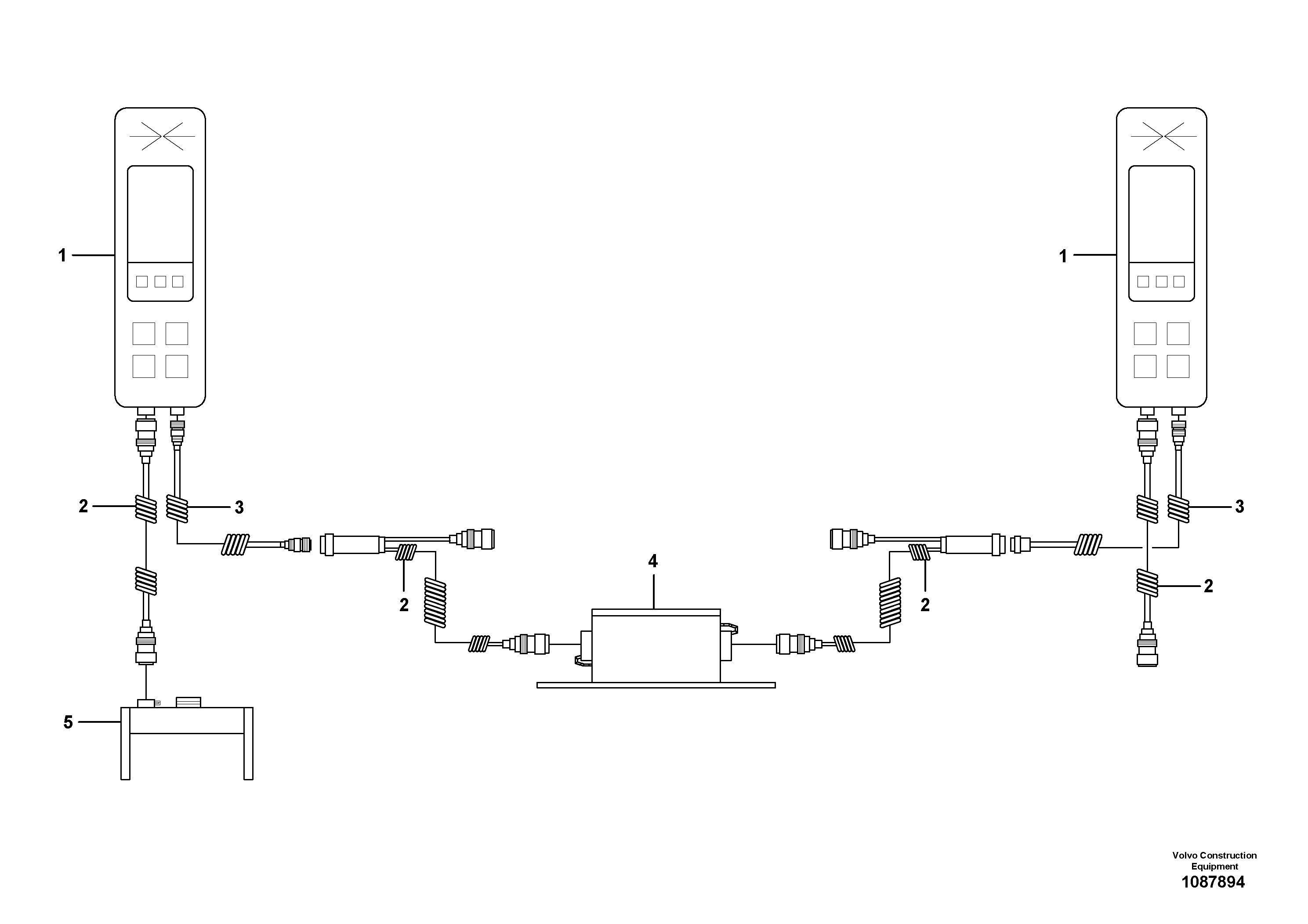 Radio Support VOE12808192 VOLVO