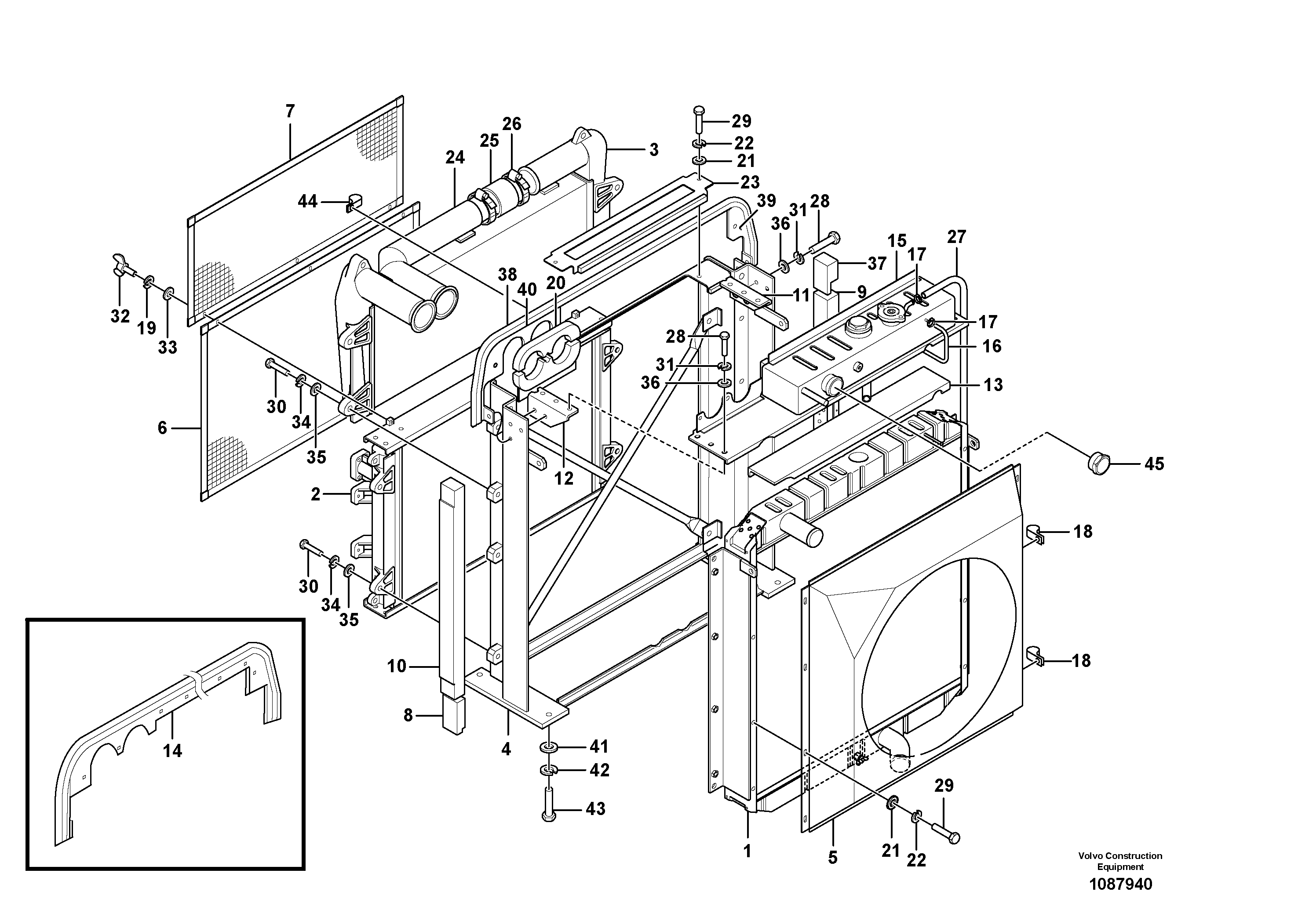 Shaft VOE17469422 VOLVO