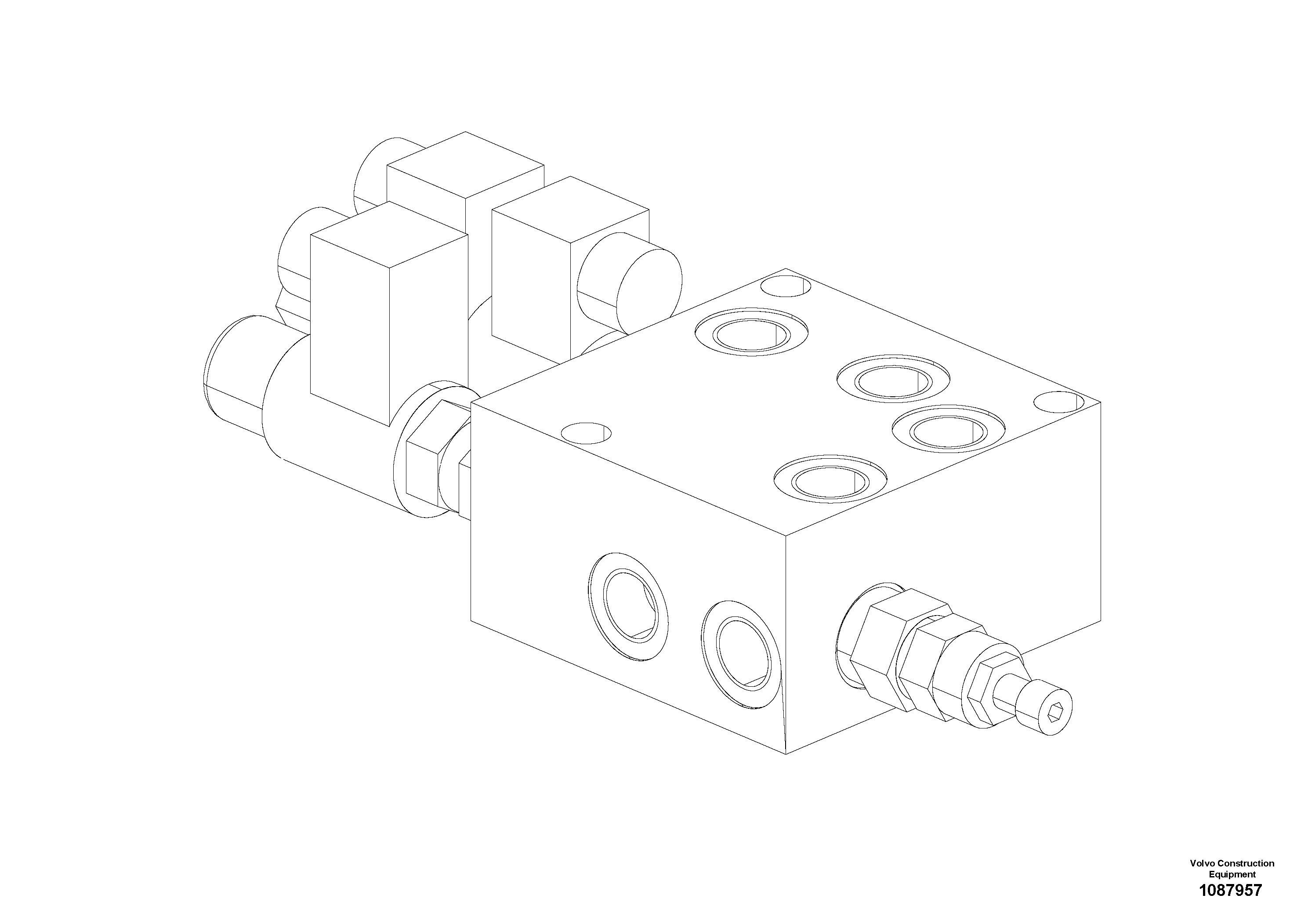 Relief valve RM80844327 VOLVO
