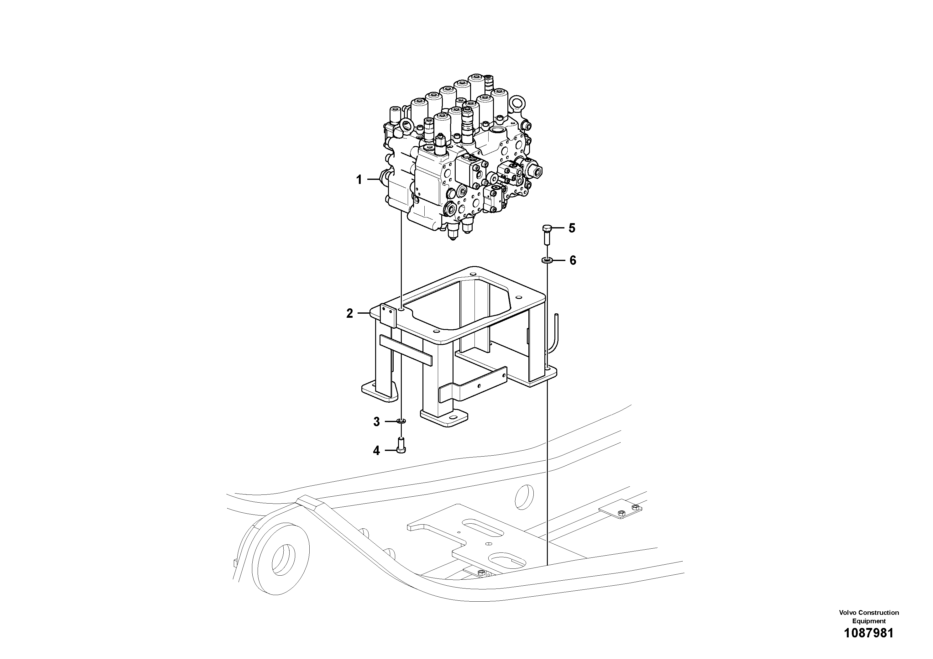 Shaft Guide VOE14714212 VOLVO