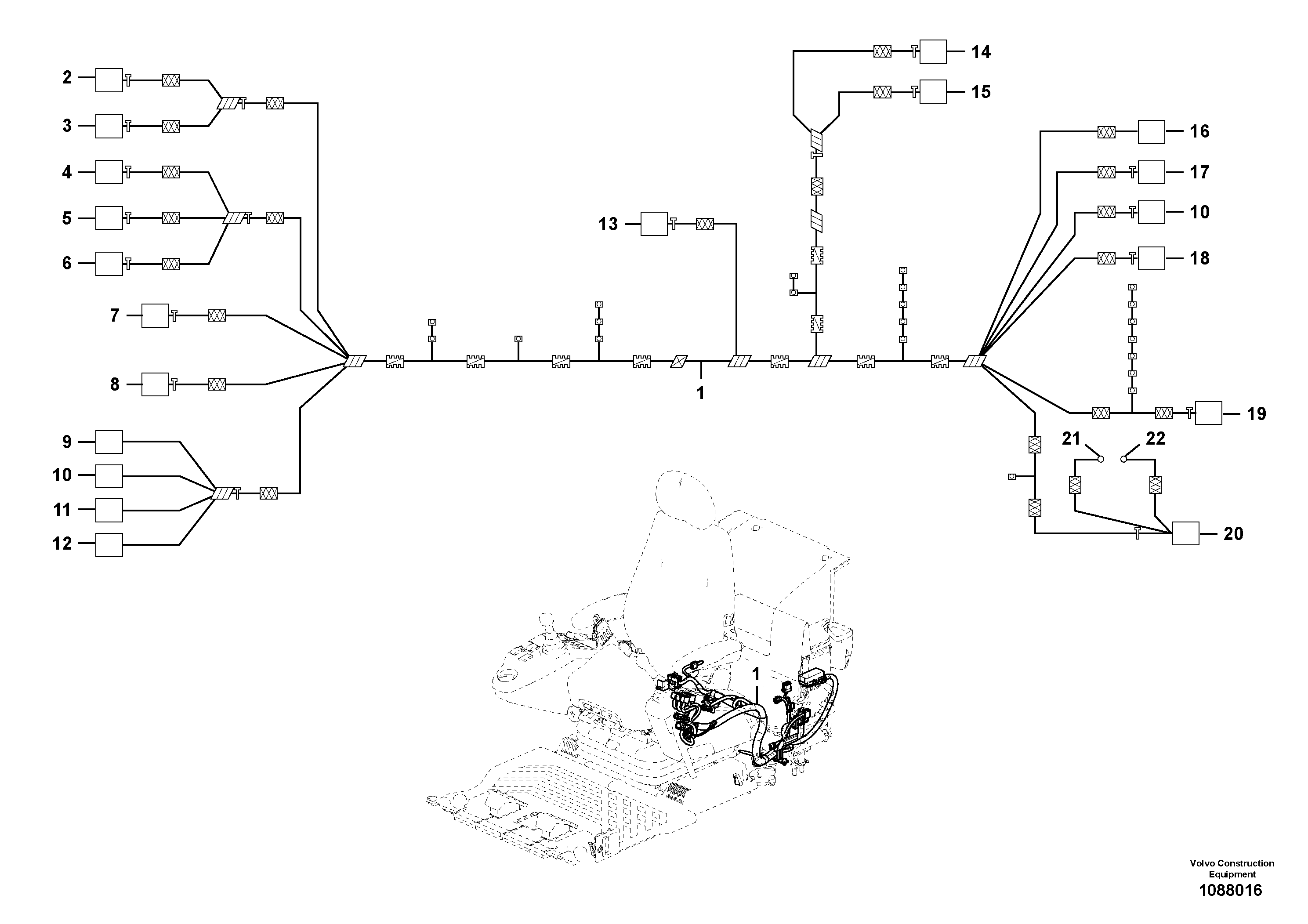 Cylinder Block RM/VOE14704563 VOLVO
