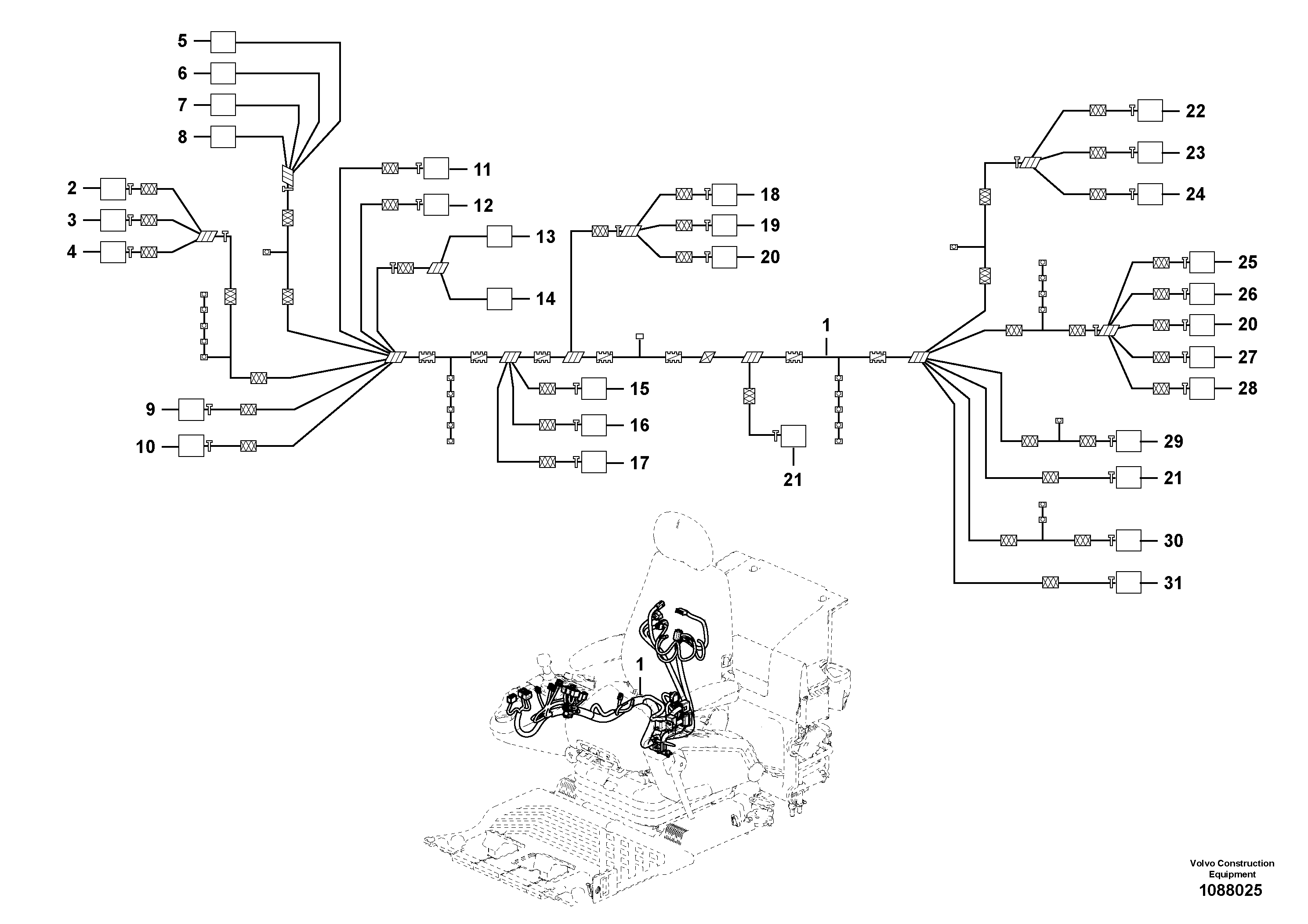 Cylinder Block VOE14704576 VOLVO
