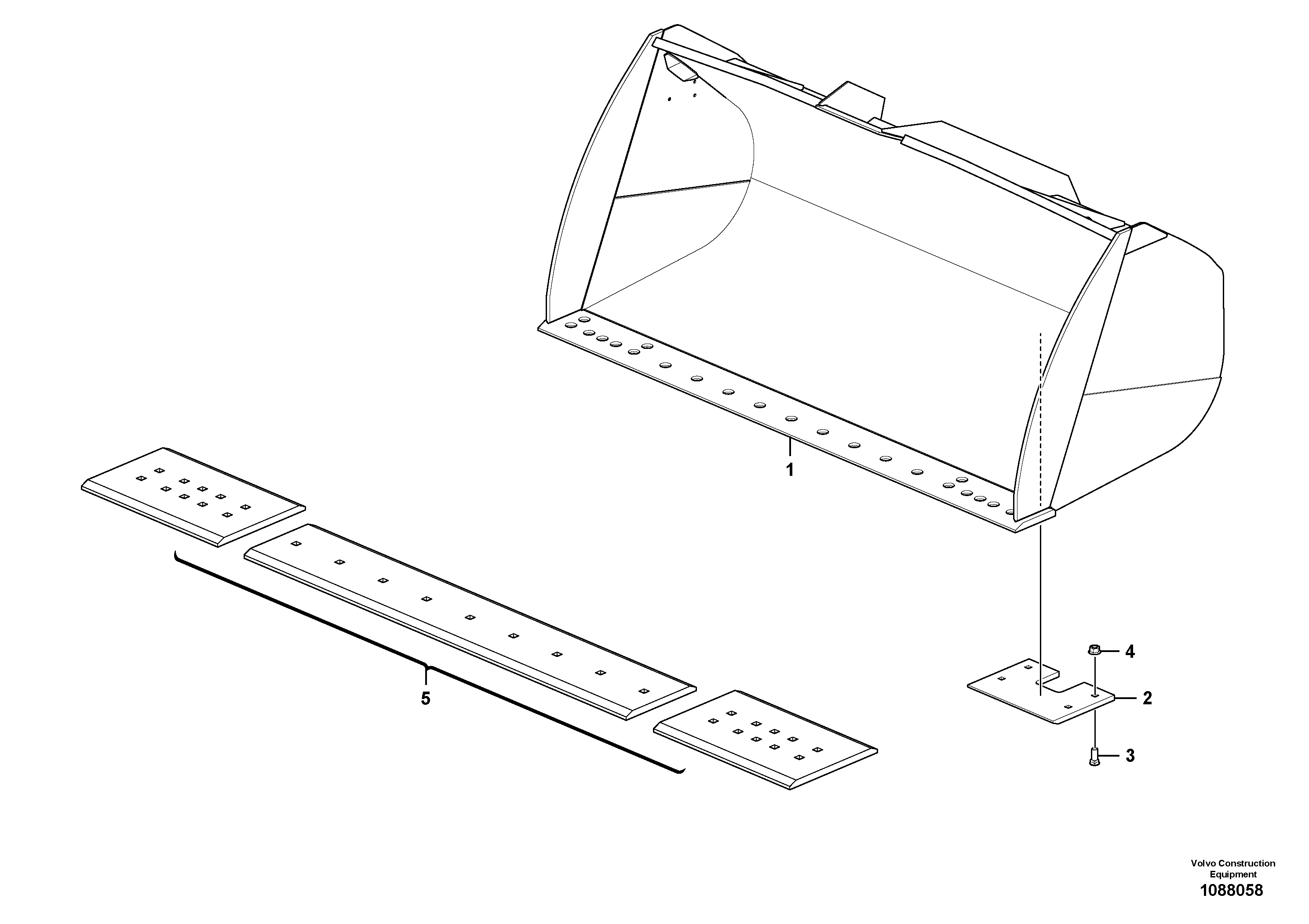 Cutting edge VOE17462208 VOLVO