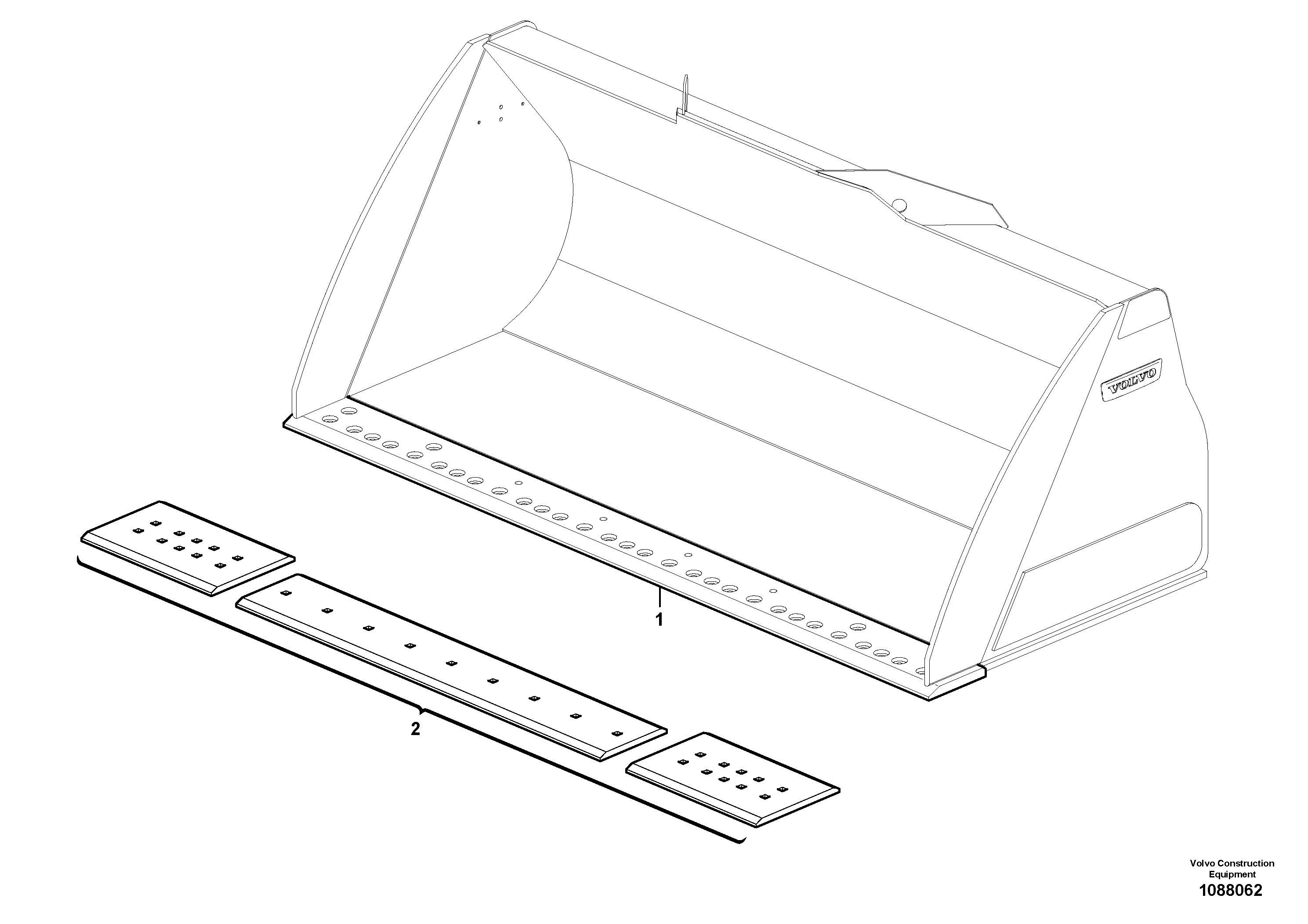 Bucket VOE17457440 VOLVO