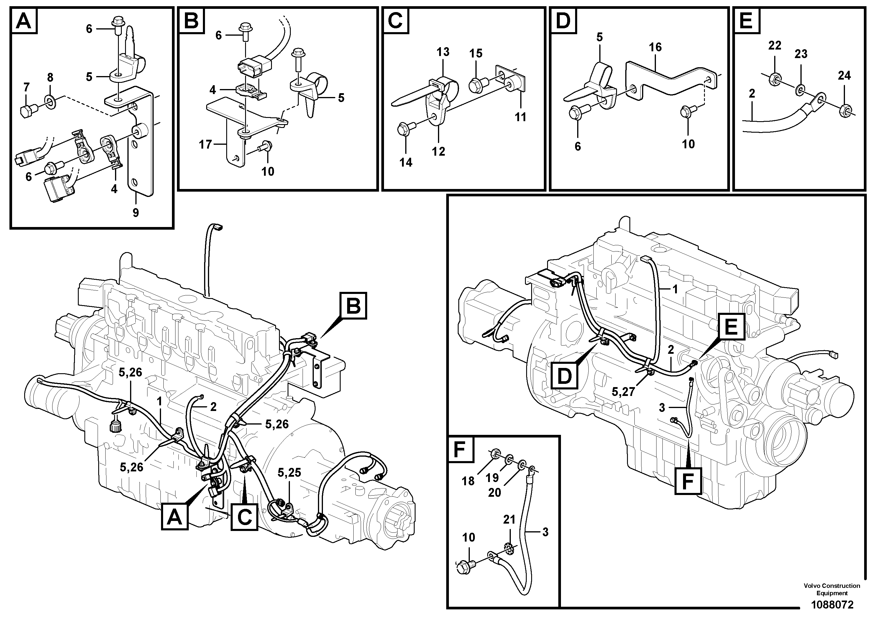 Seat frame VOE14657475 VOLVO
