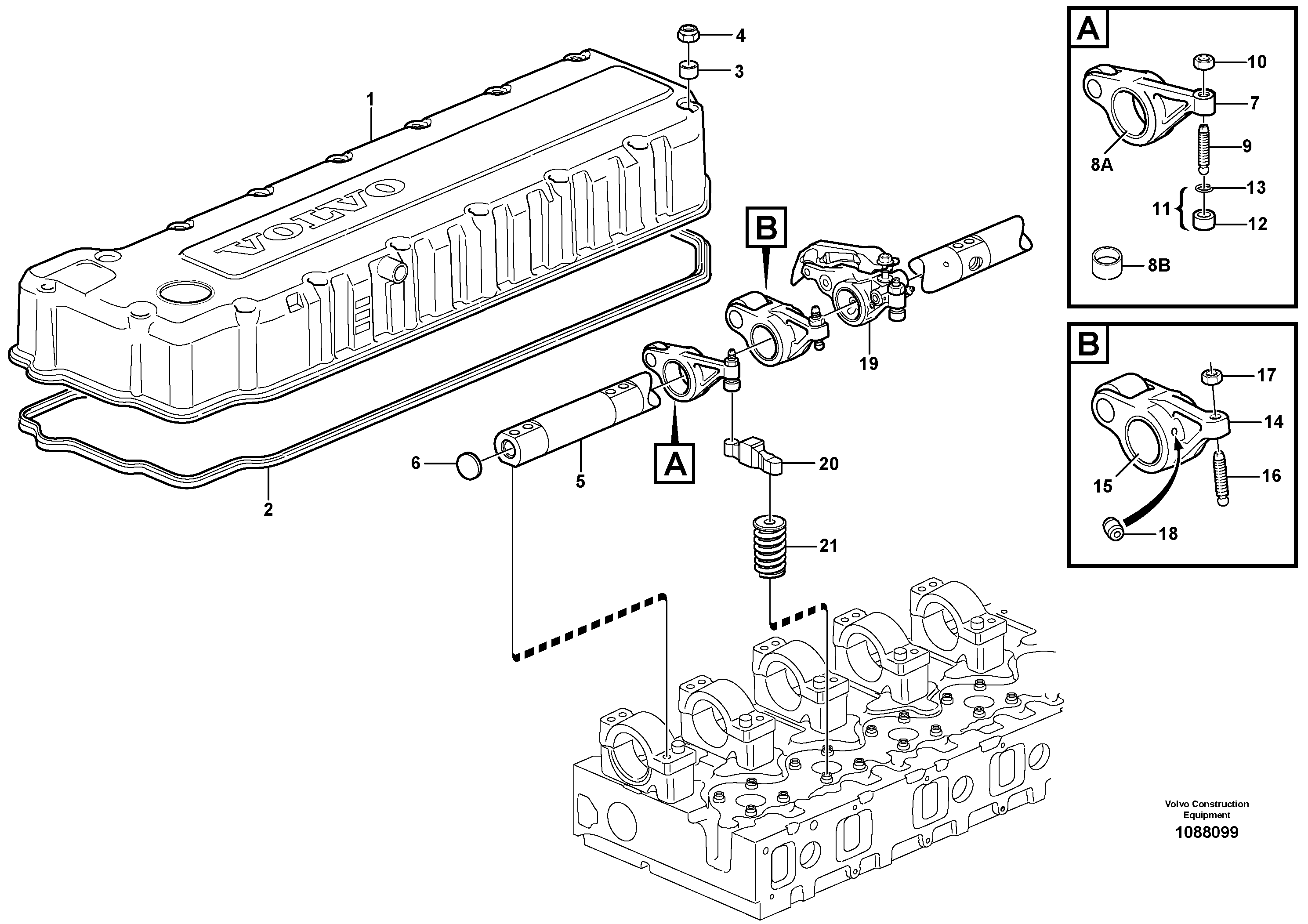 Bushing VOE51081469 VOLVO