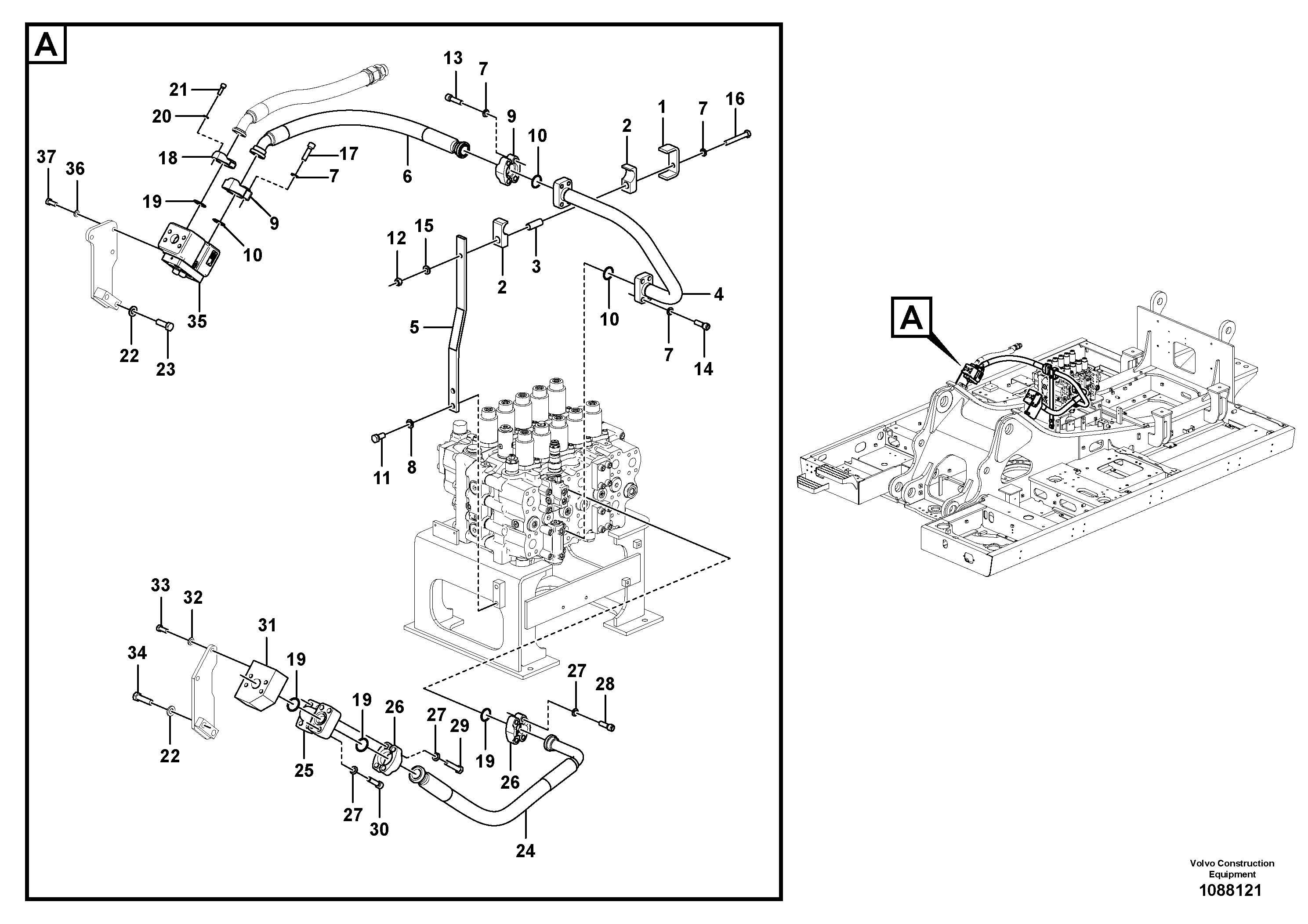Press. lim. valve RM/VOE14644066 VOLVO