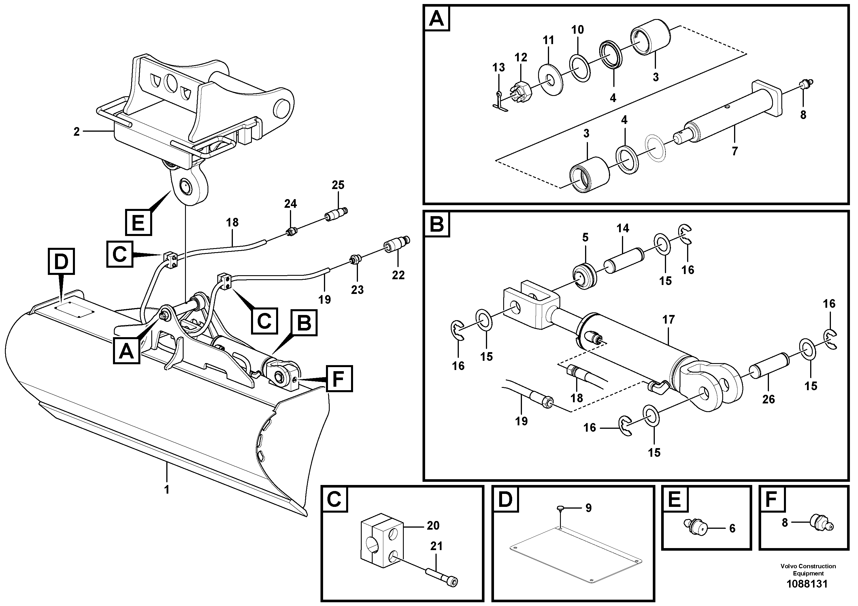 Suction Line VOE995803 VOLVO