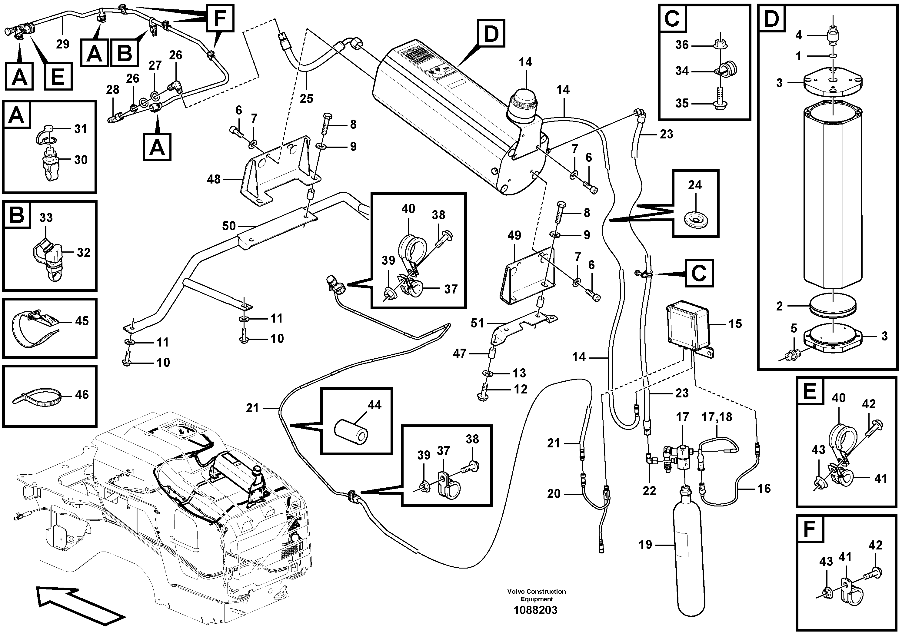 Timing gear casing VOE16657384 VOLVO