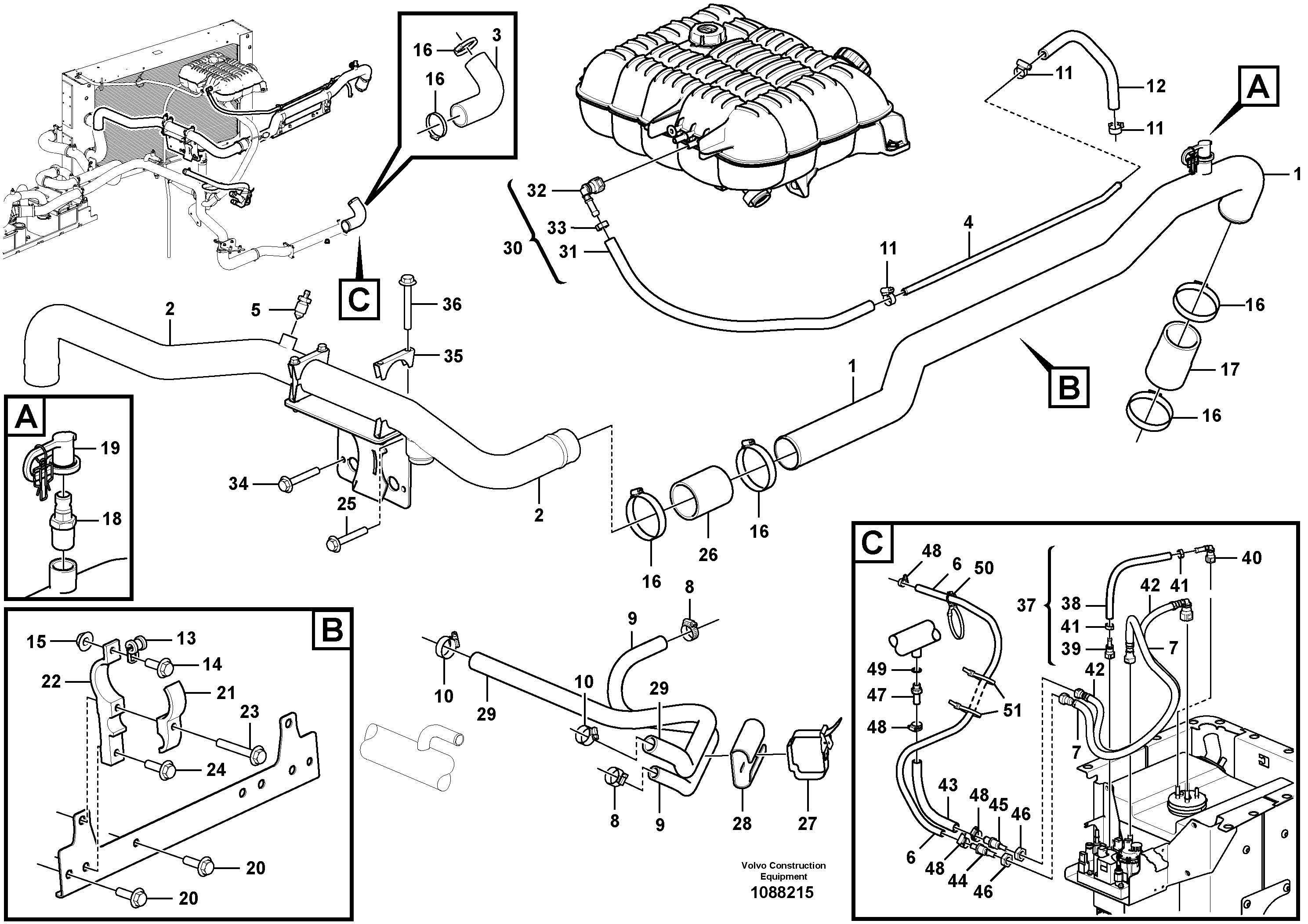 Plate - Battery - Switch VOE16865039 VOLVO
