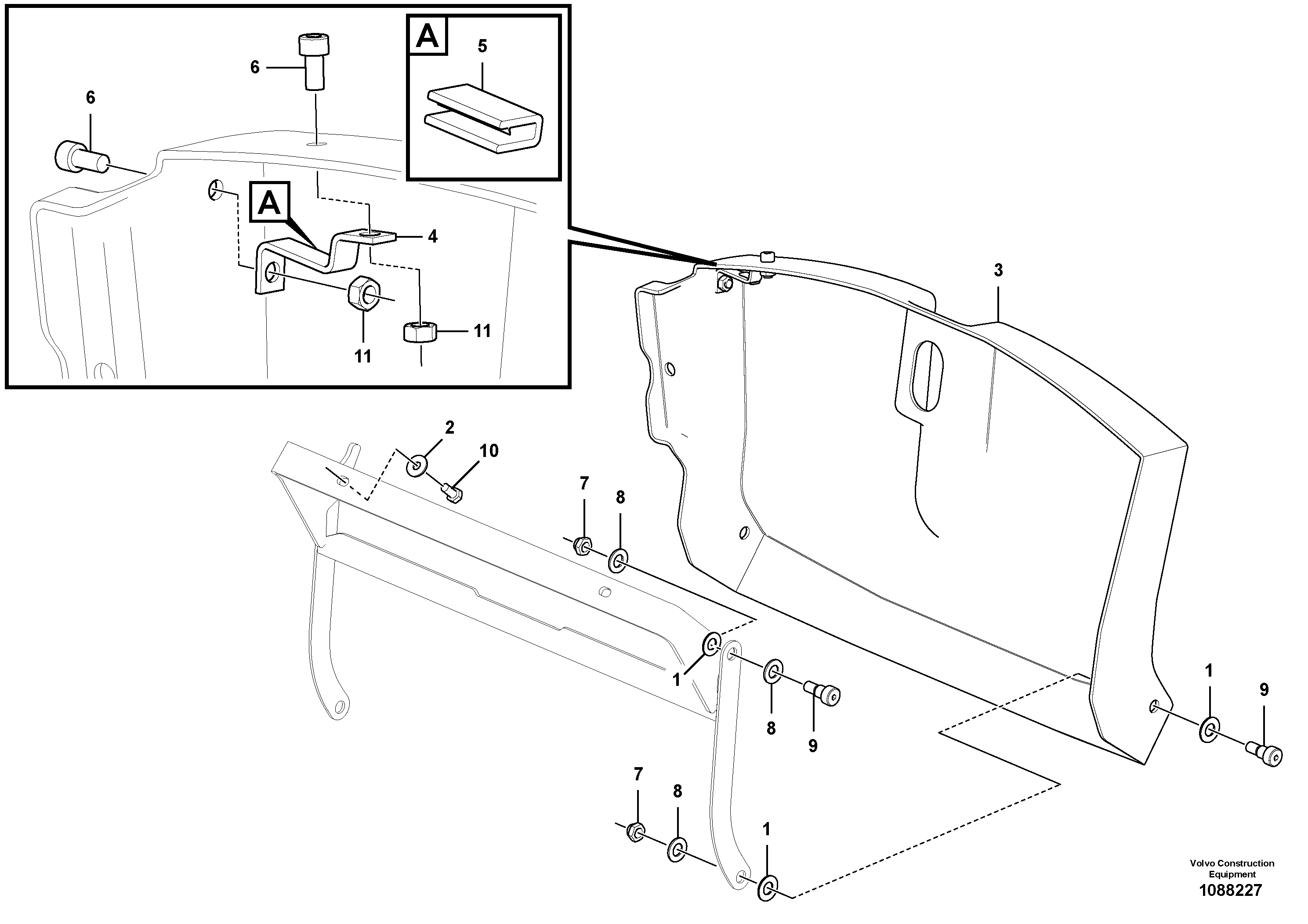 Oscill. axle free VOE12786162 VOLVO