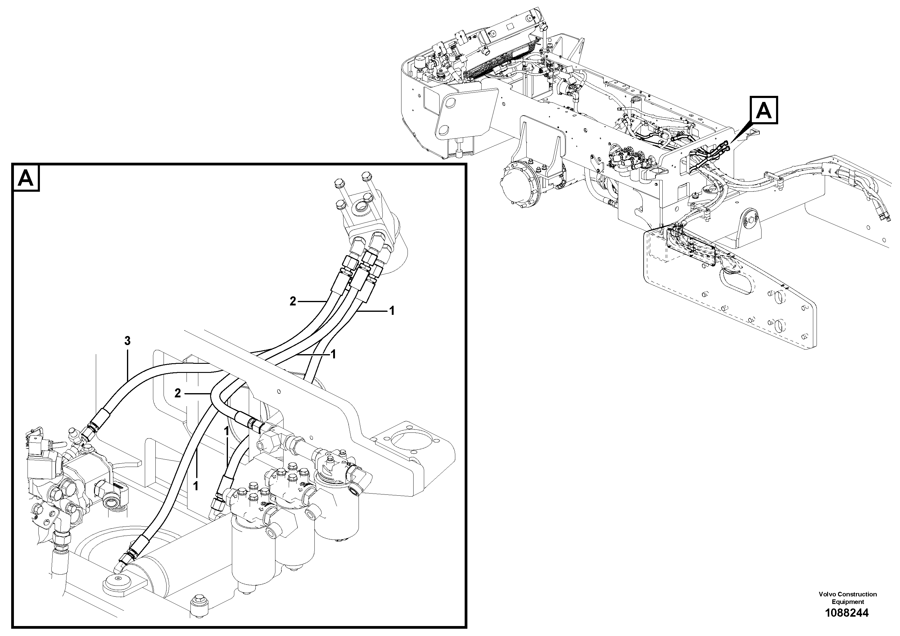 Timing gear casing VOE12826829 VOLVO