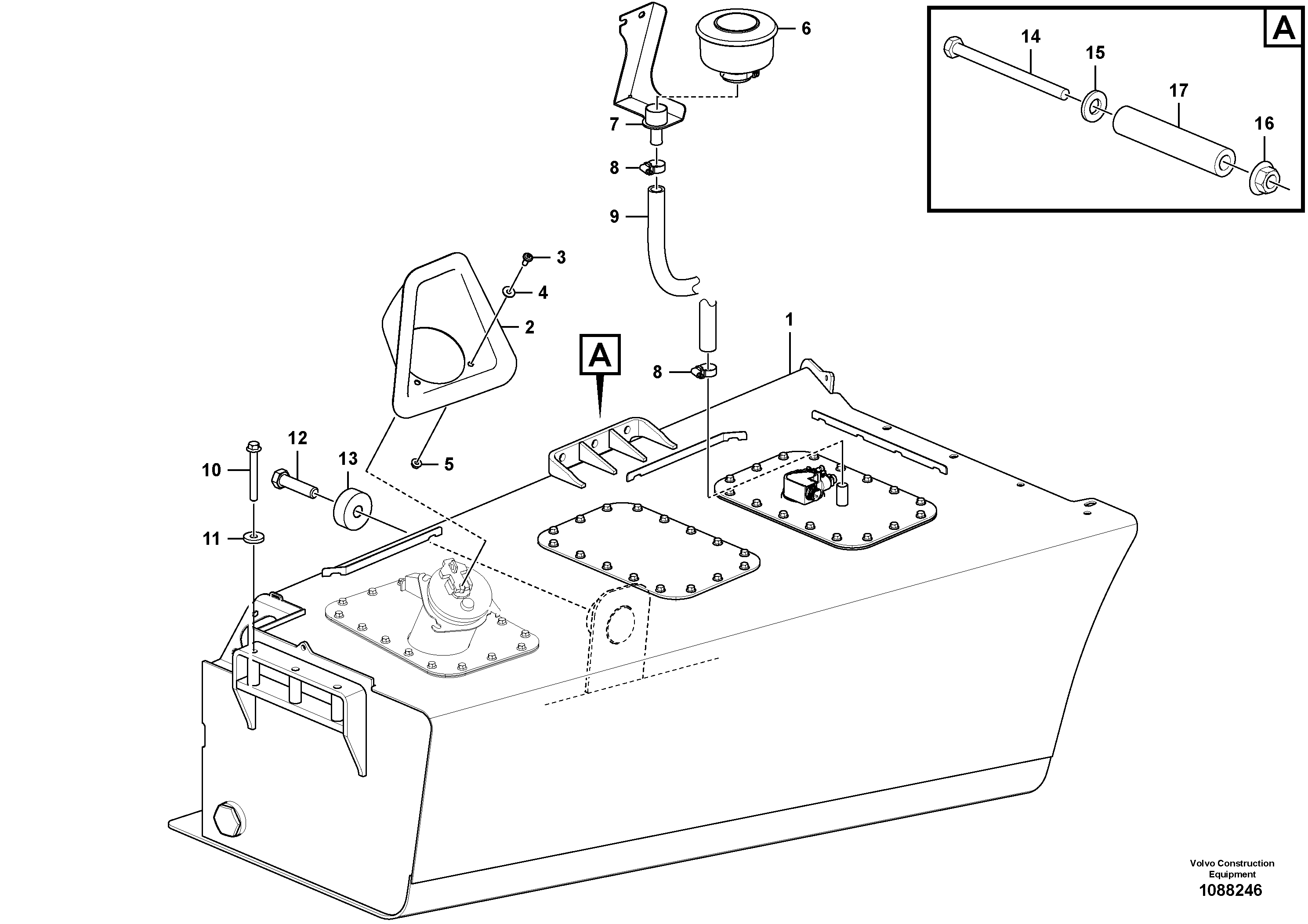 Filler Valve VOE16906997 VOLVO