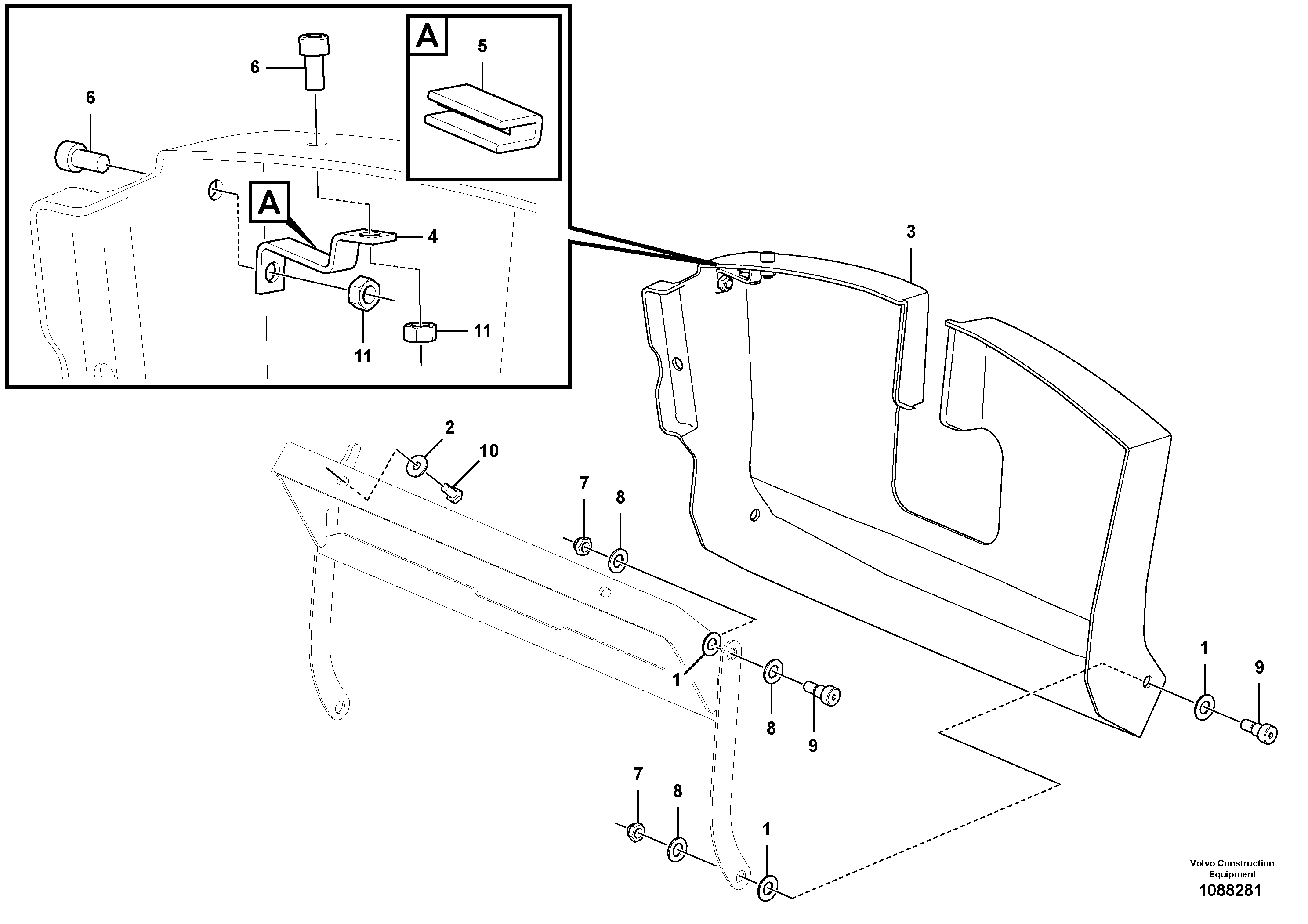 Holder VOE12767763 VOLVO