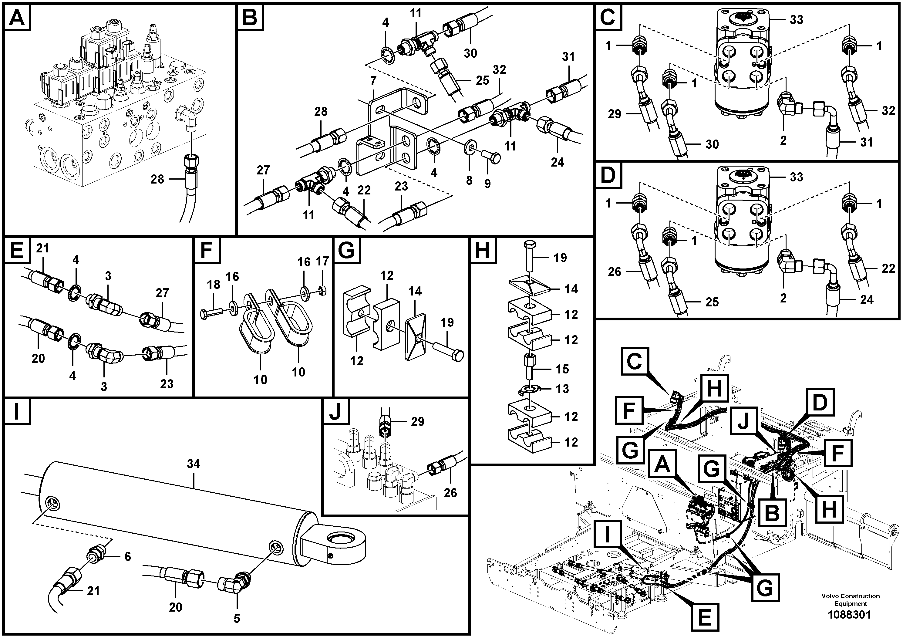 Connector Kit VOE12766022 VOLVO
