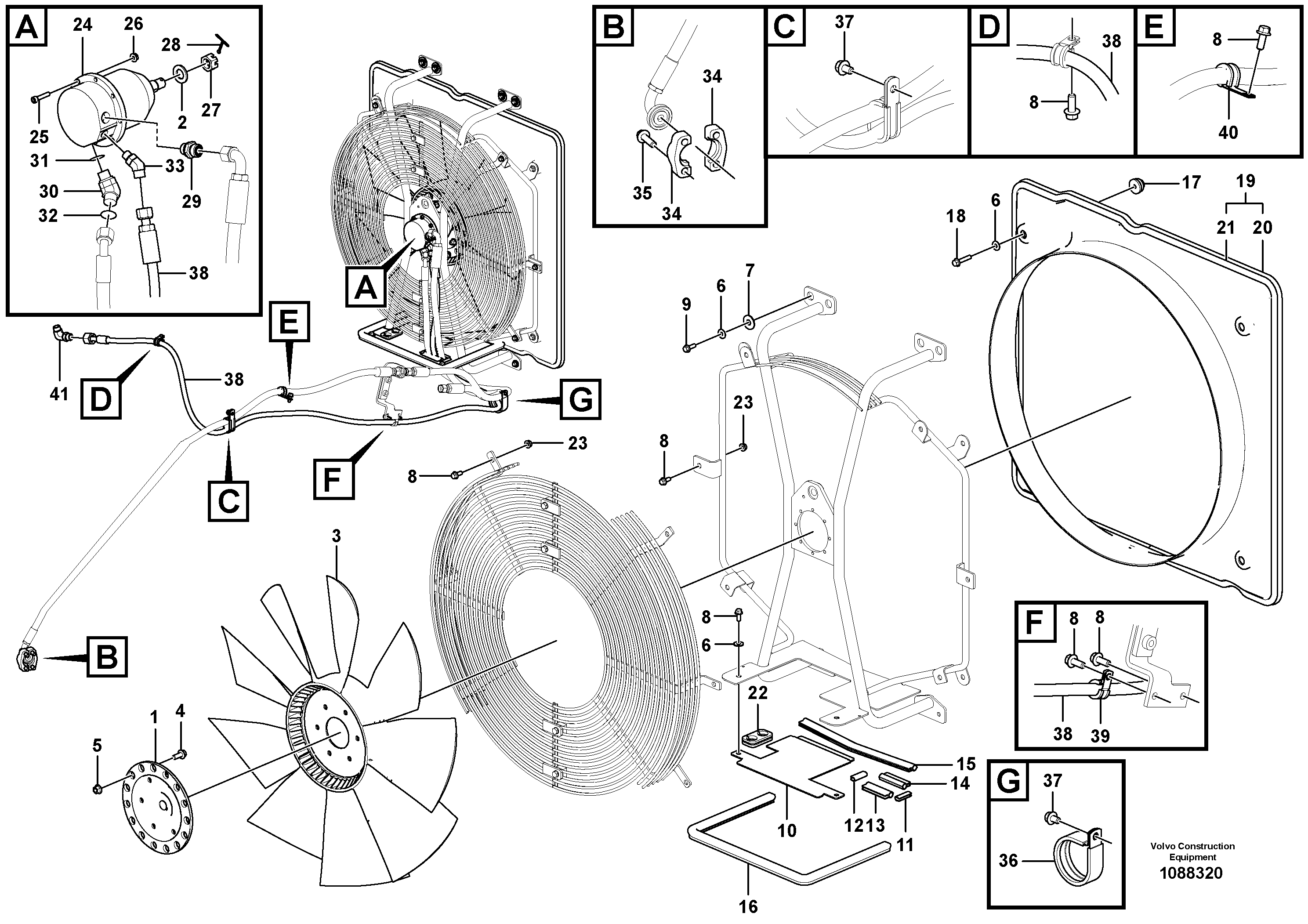 Fan Shroud VOE11436108 VOLVO