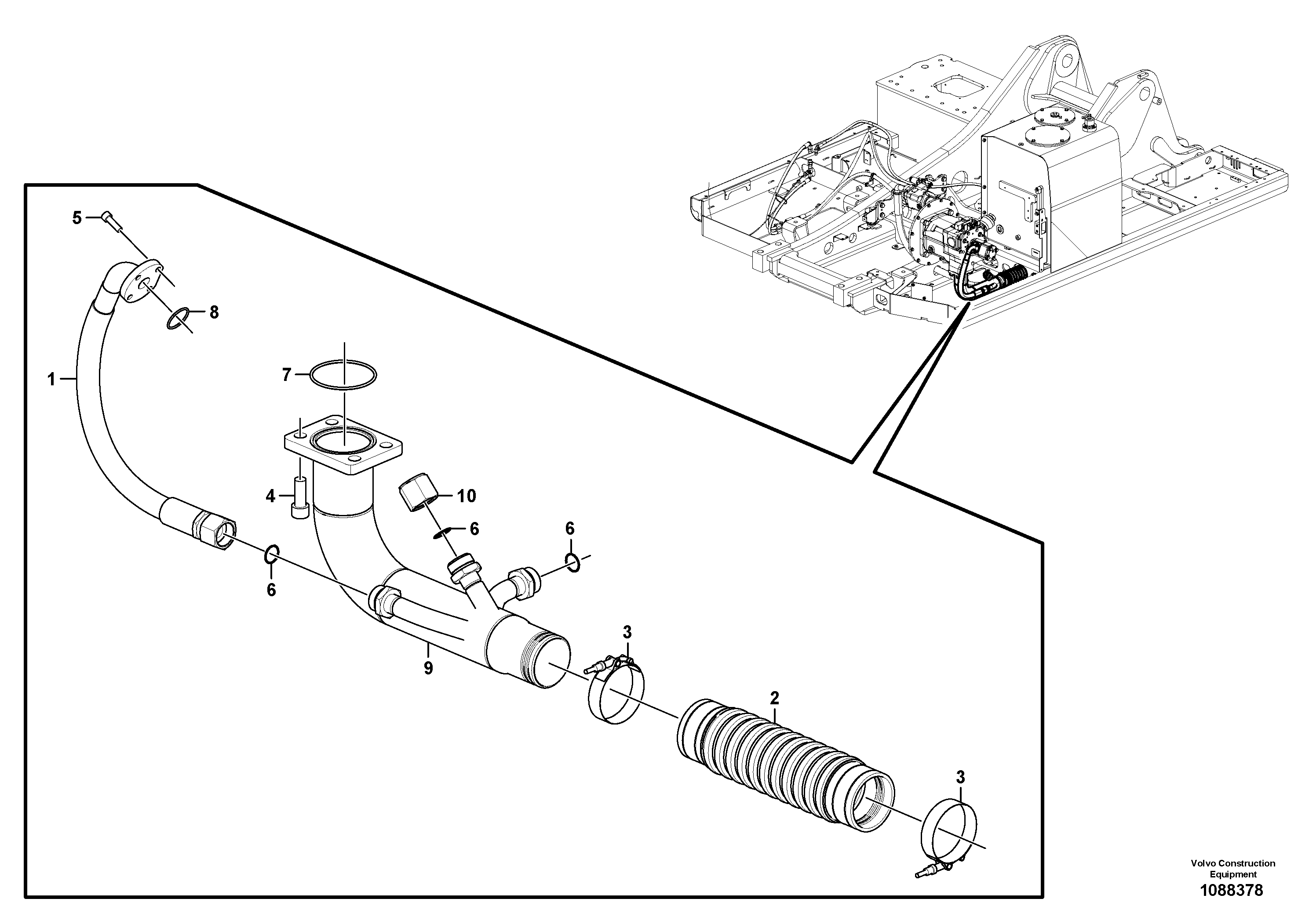 Press. lim. valve VOE14353394 VOLVO