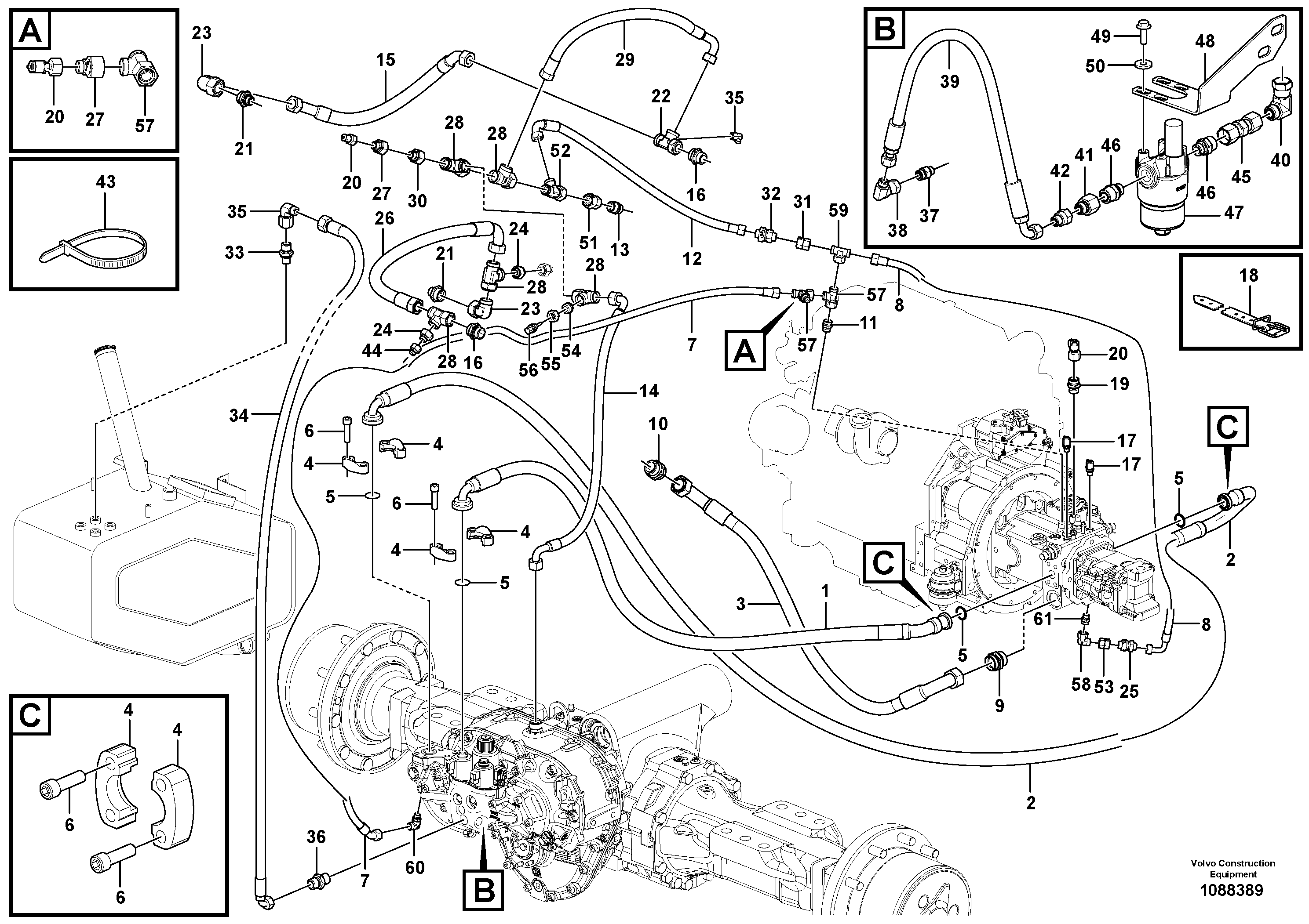 Valve Assembly, Stop VOE957130 VOLVO