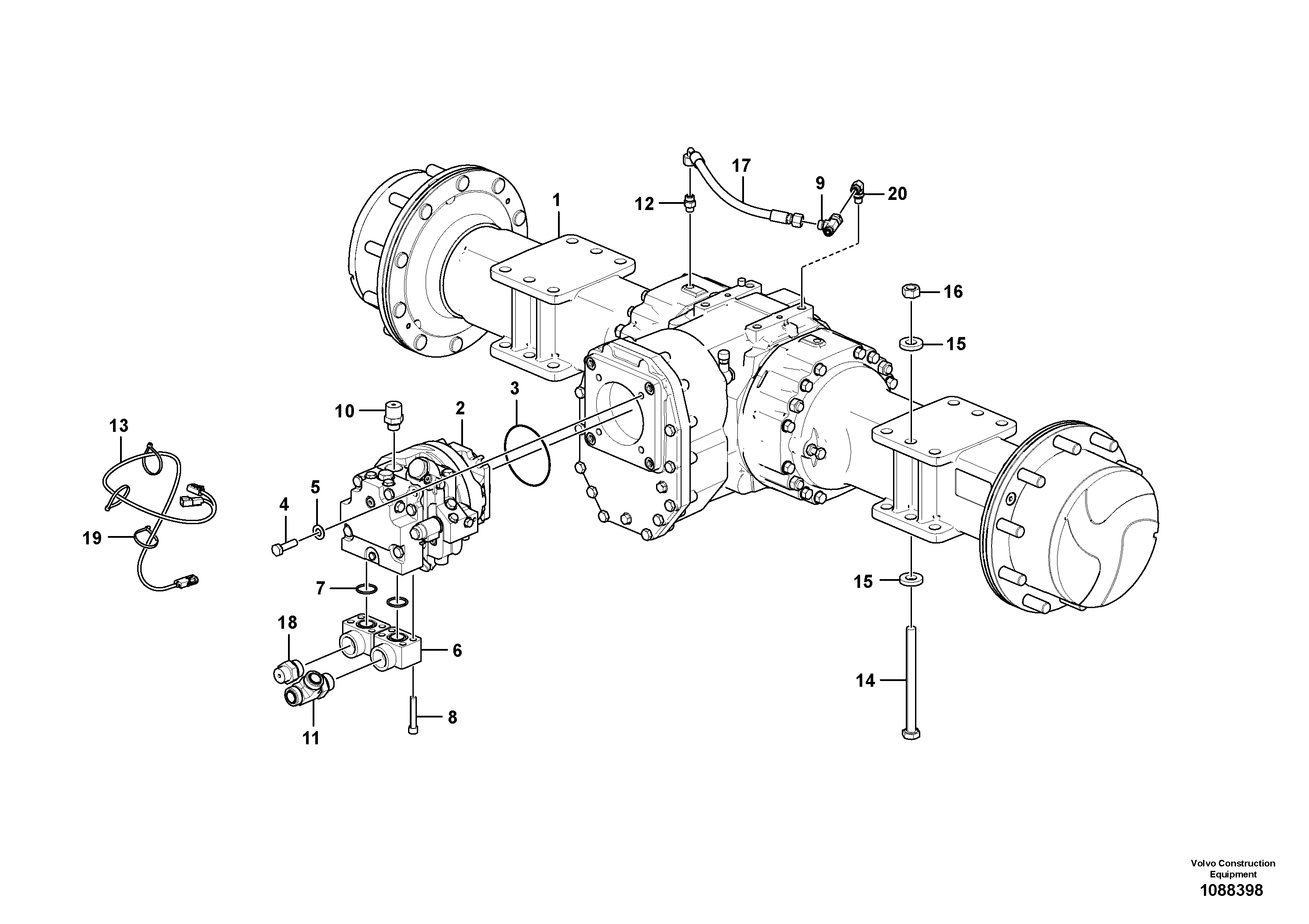 Support Leg VOE12830087 VOLVO