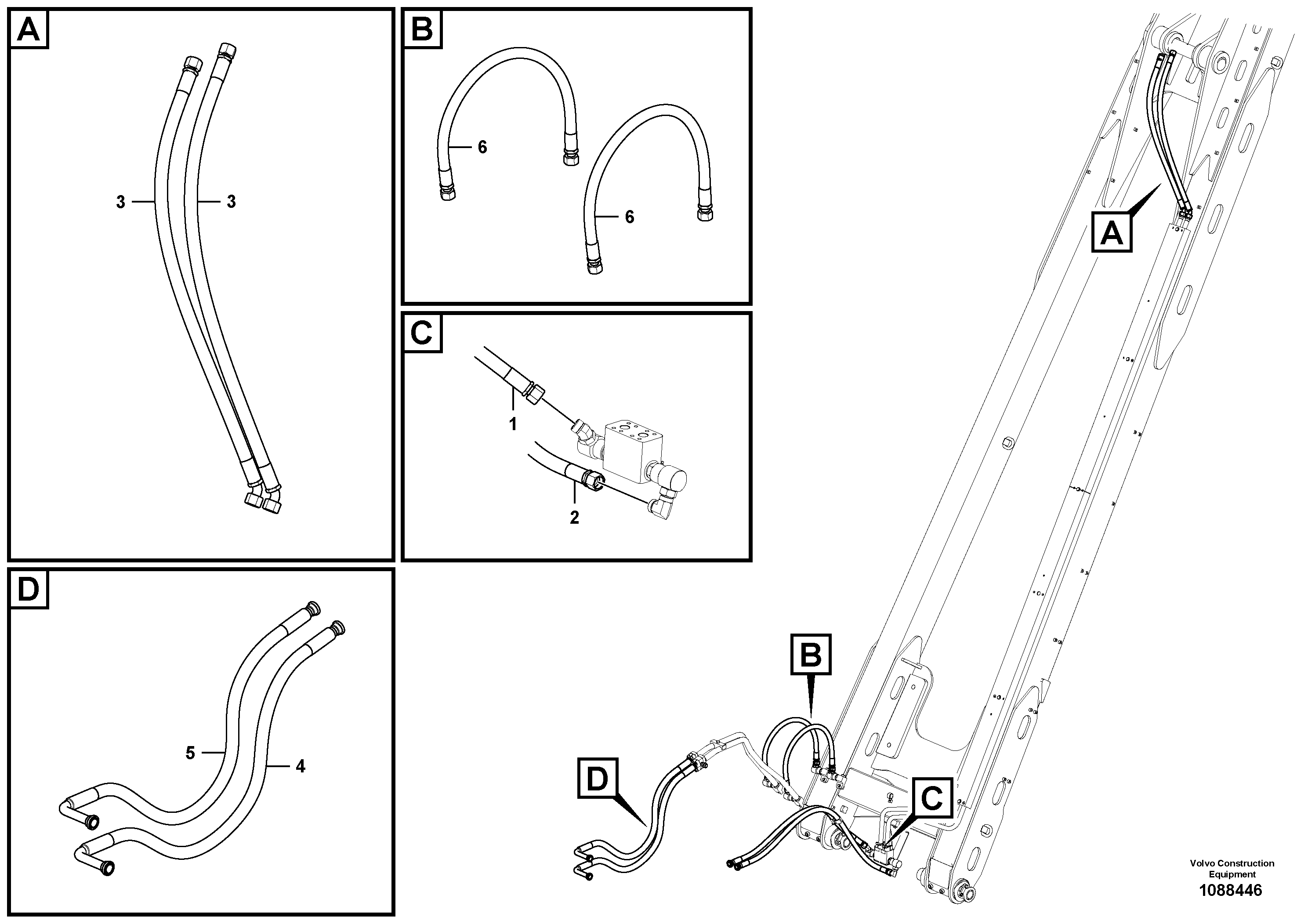 Timing gear casing VOE14707391 VOLVO